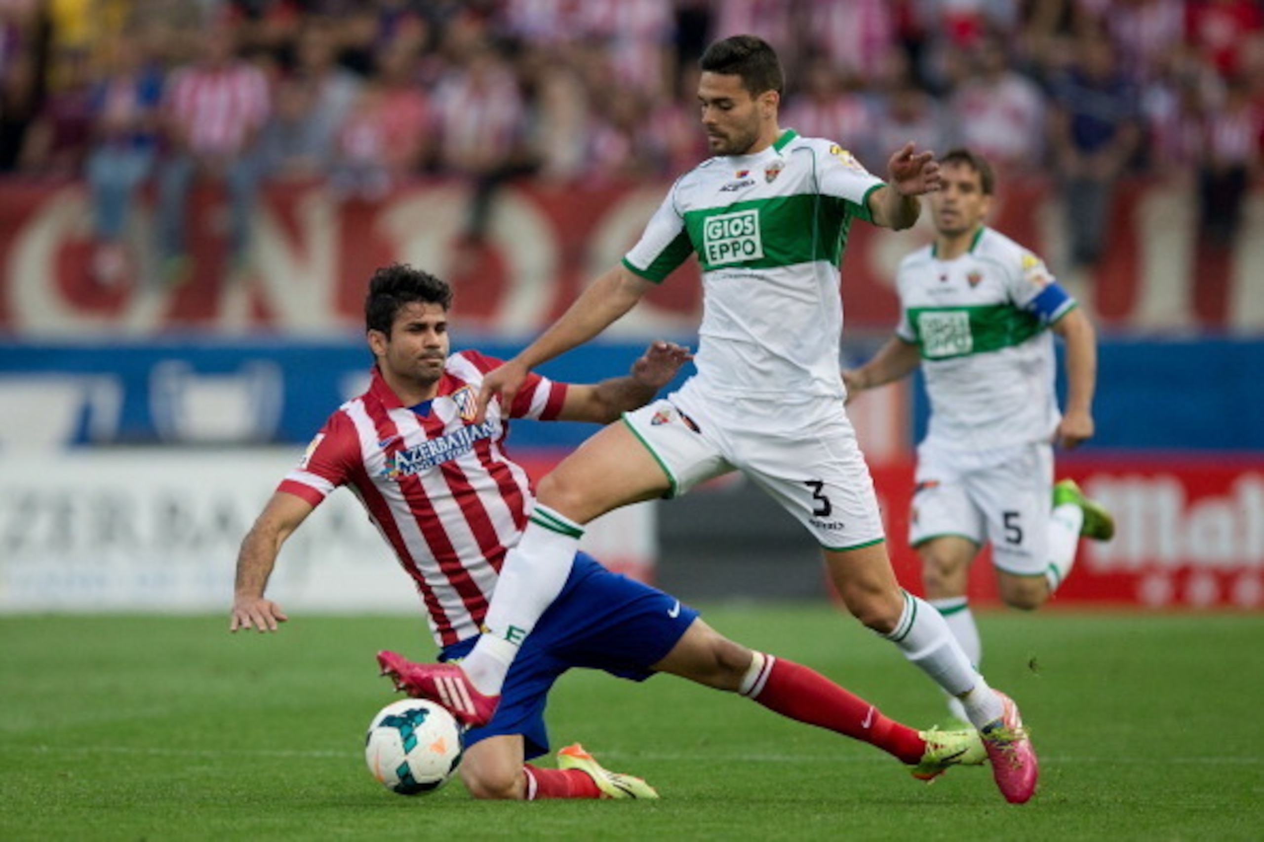 Atletico ground their opponents down.