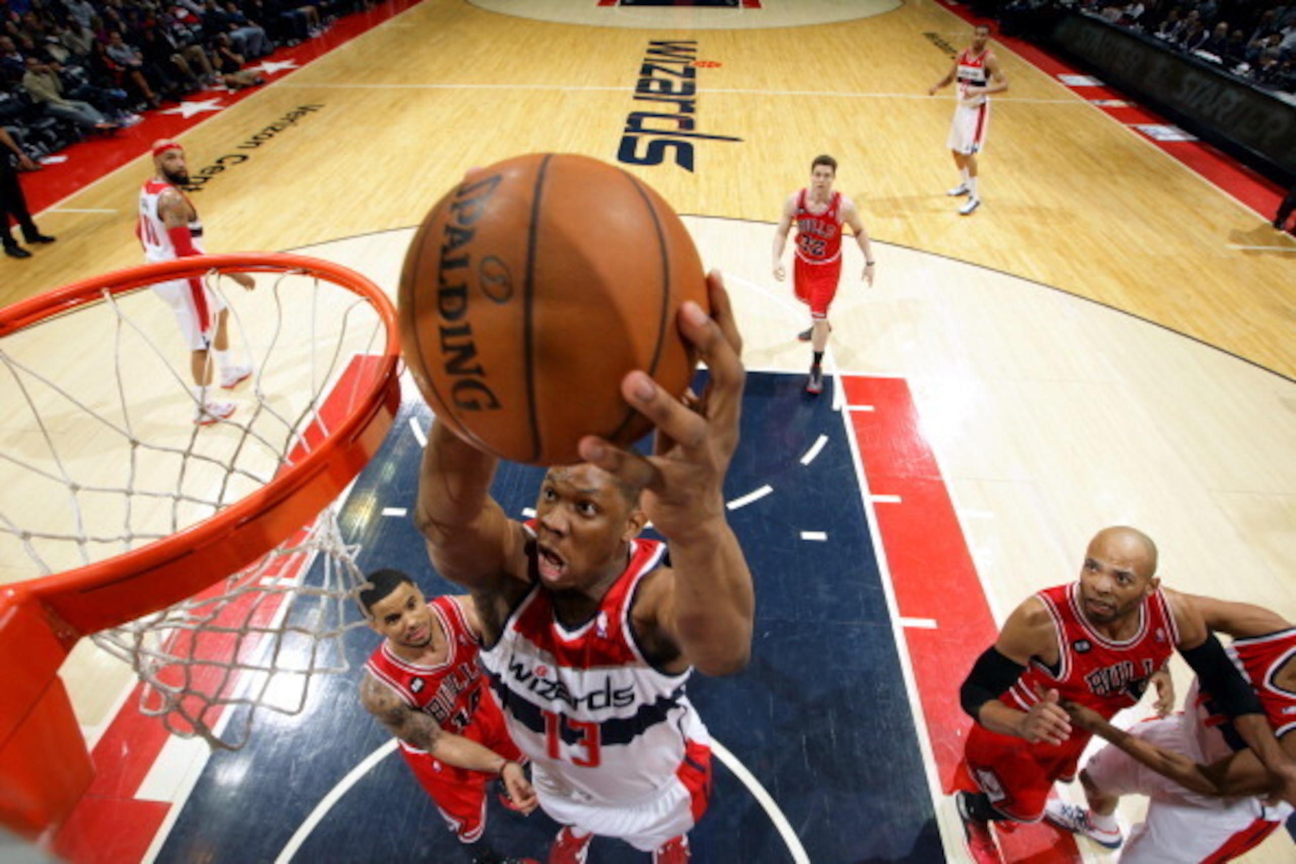 Once thought as the answer at center for the Wizards after they traded away Emeka Okafor, Kevin Seraphin has since faded to the background of this team.