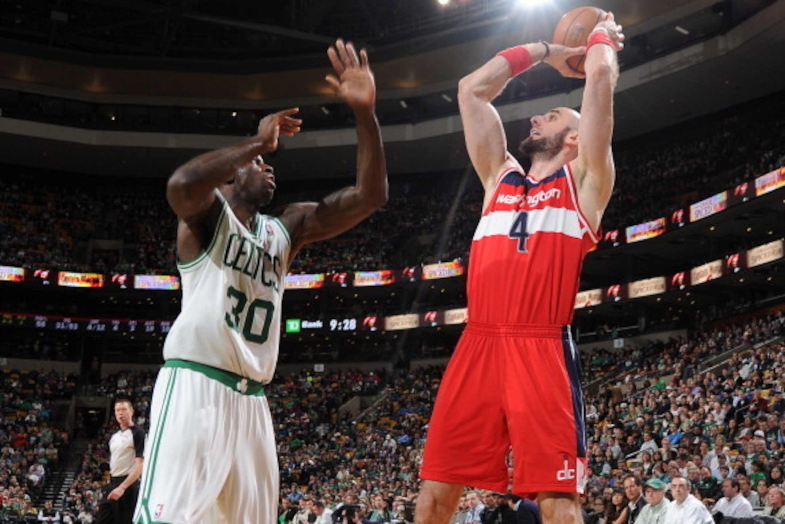 After a strong regular season campaign, Marcin Gortat will be a key player in the Wizards' postseason success.