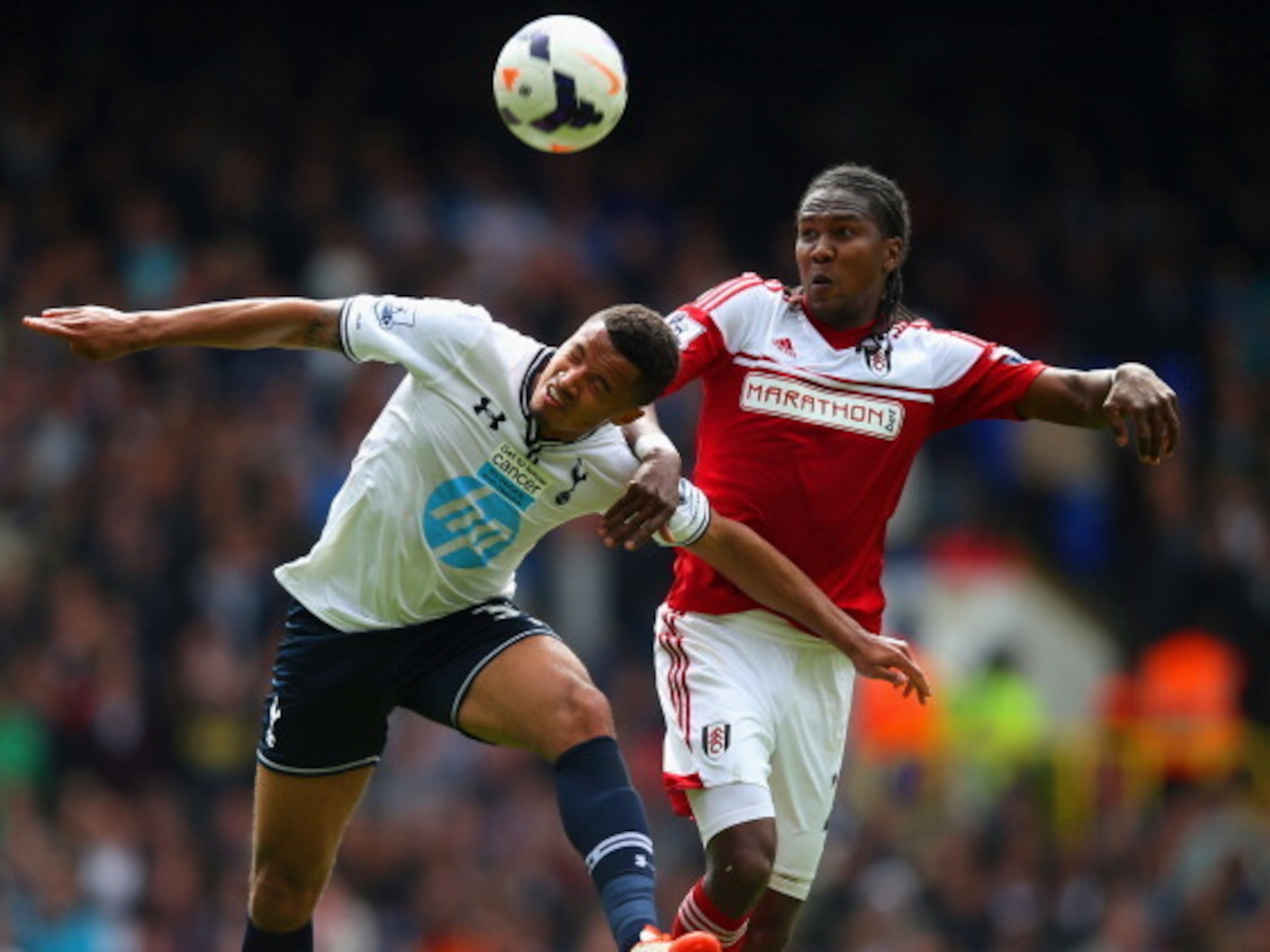 Hugo Rodallega gave Zeki Fryers a tough time of things. Hugo Rodallega gave Zeki Fryers a tough time of things.