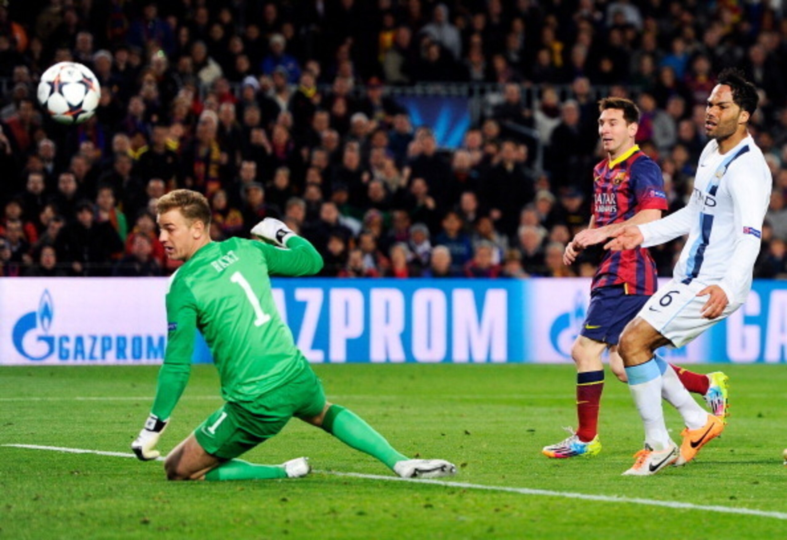 When last City saw Messi, he was ending their Champions League run.