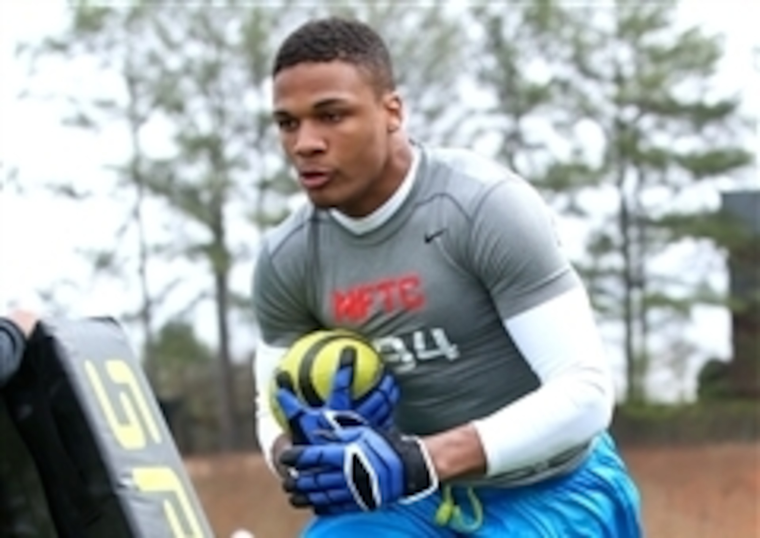 Running back Taj Griffin