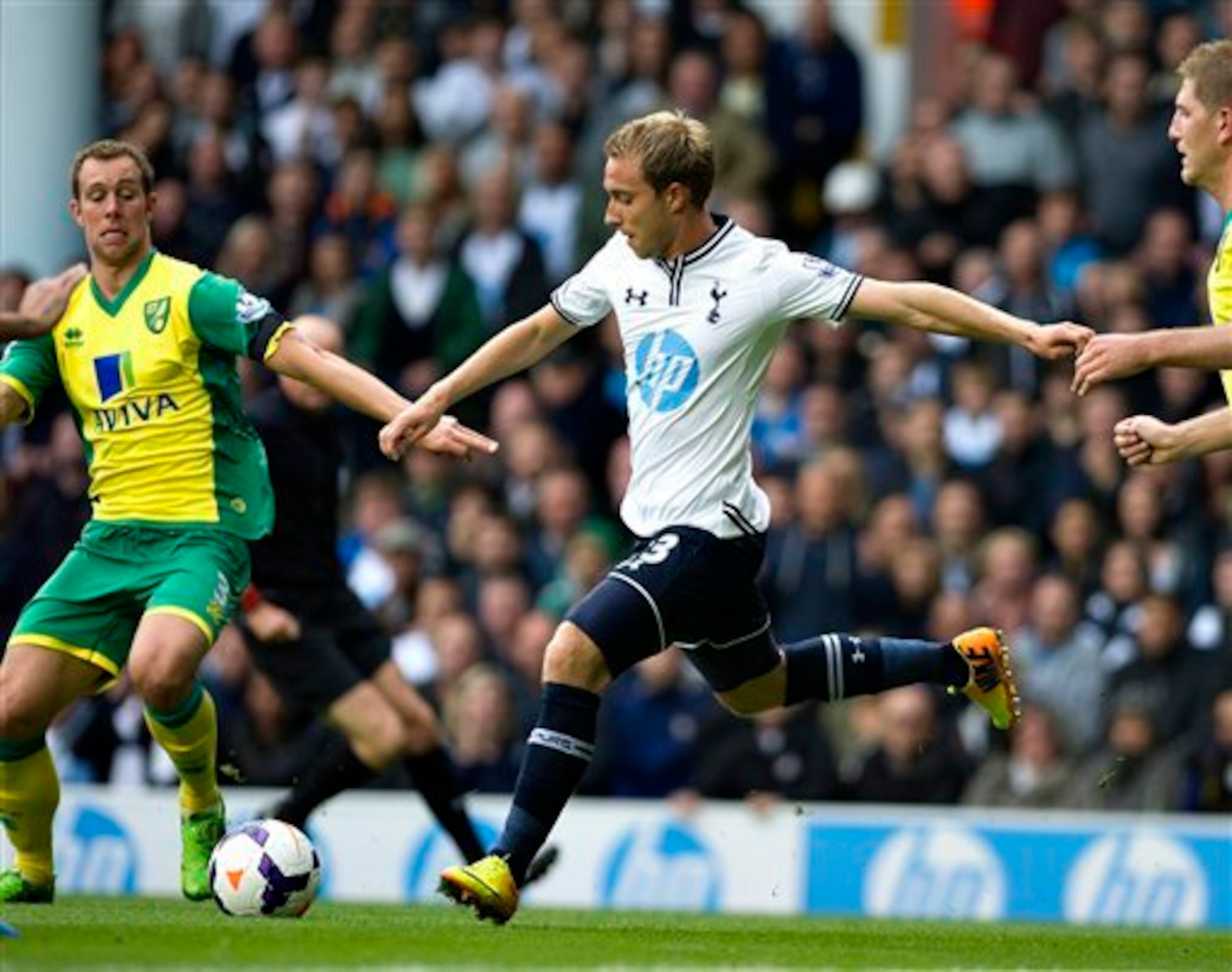 Eriksen links up play for Spurs so well.