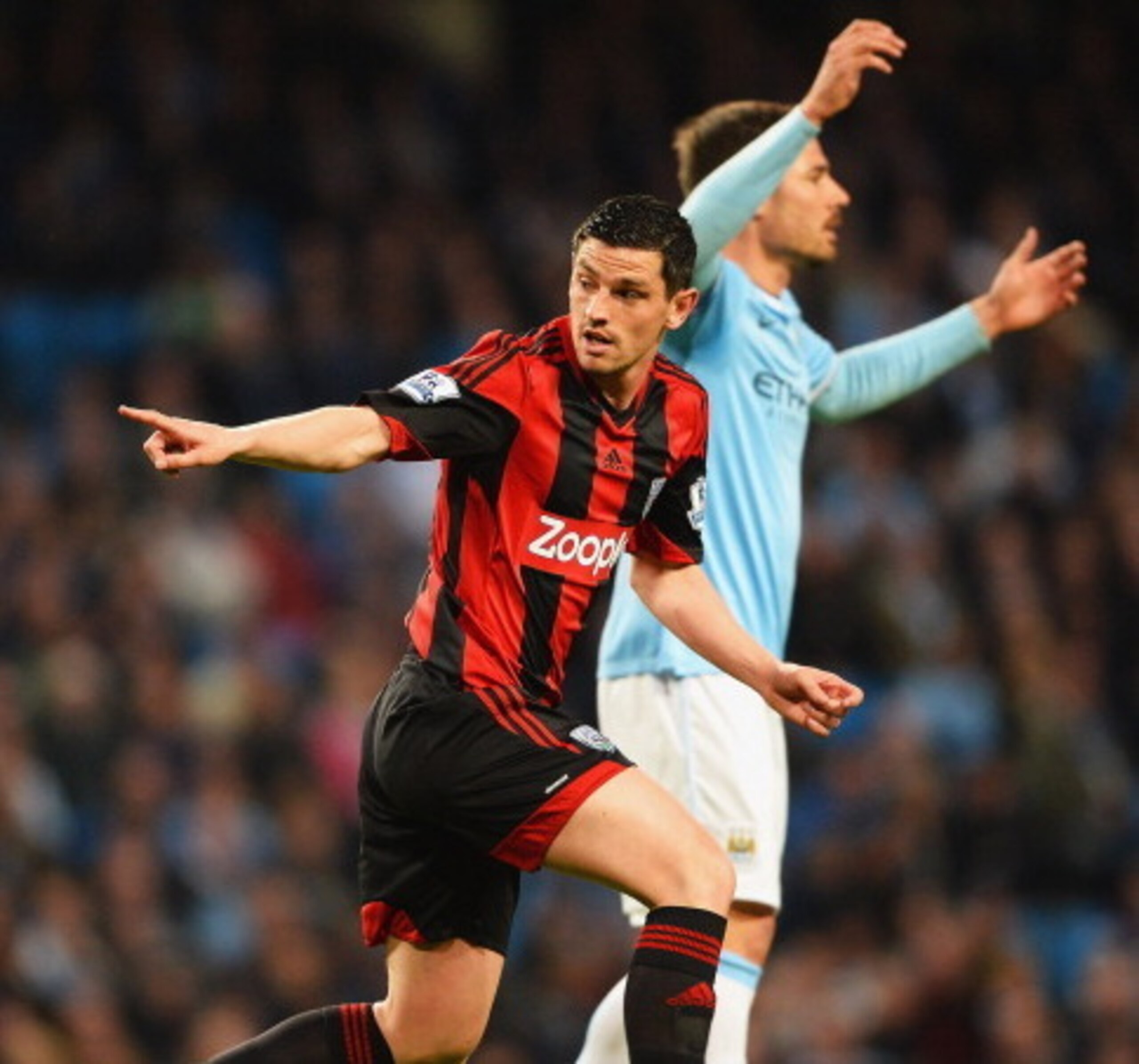 Dorrans made no mistake, and City had bungled themselves into a battle.