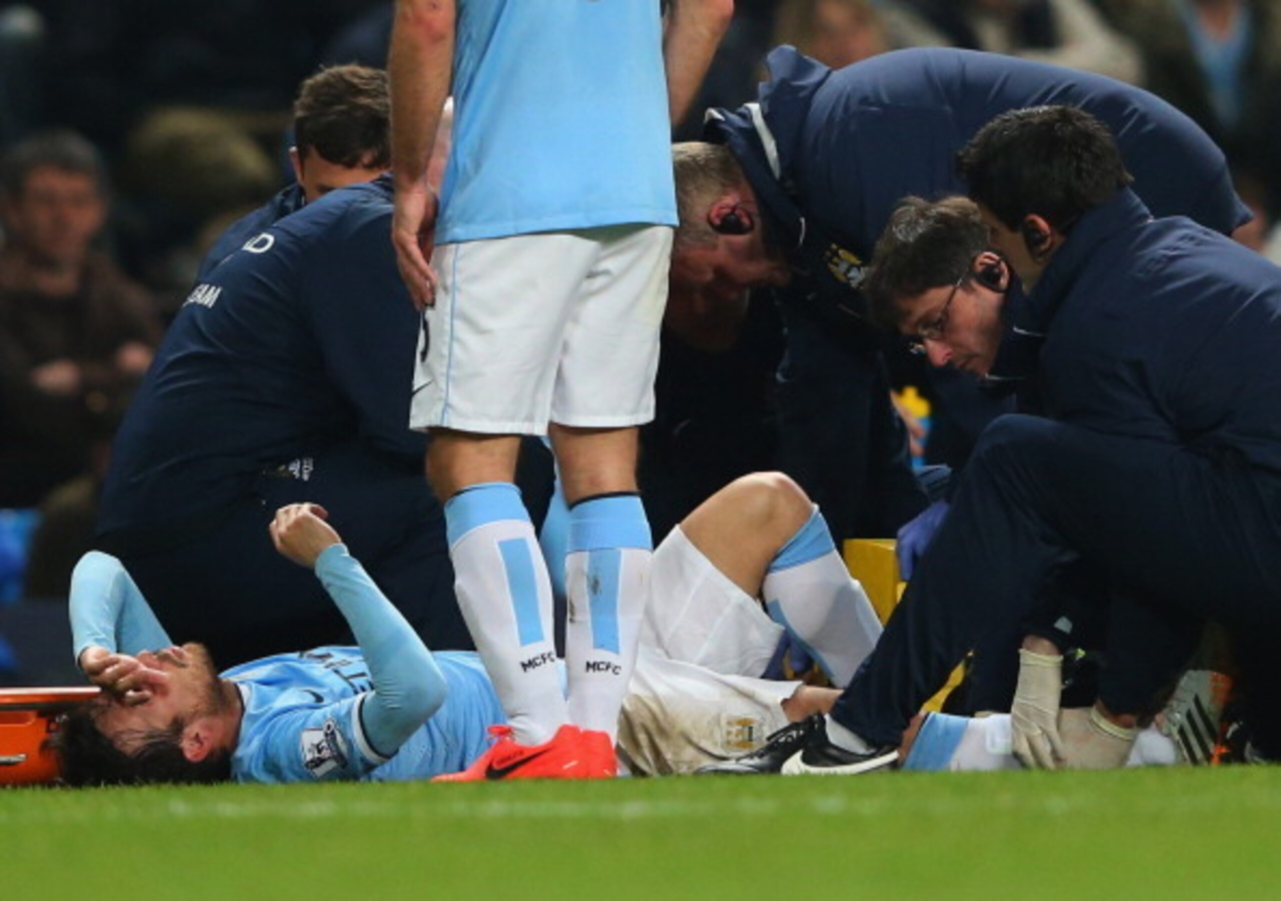 City have literally run Silva into the ground this season.