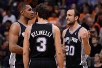Boris Diaw, Marco Belinelli and Manu Ginobili occupy pivotal roles off the bench.