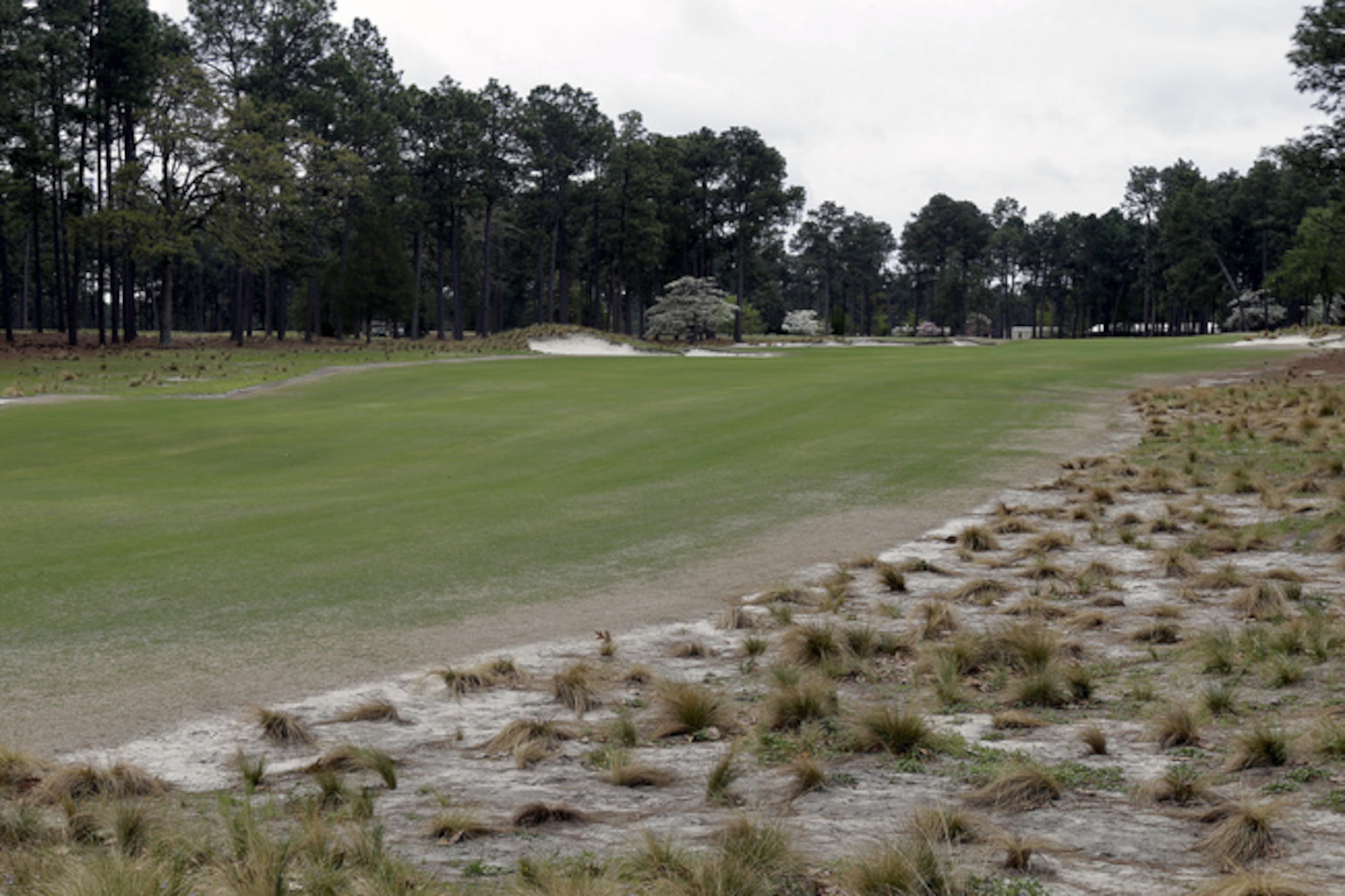Contestants will find waste areas that look like these just off the fairway.