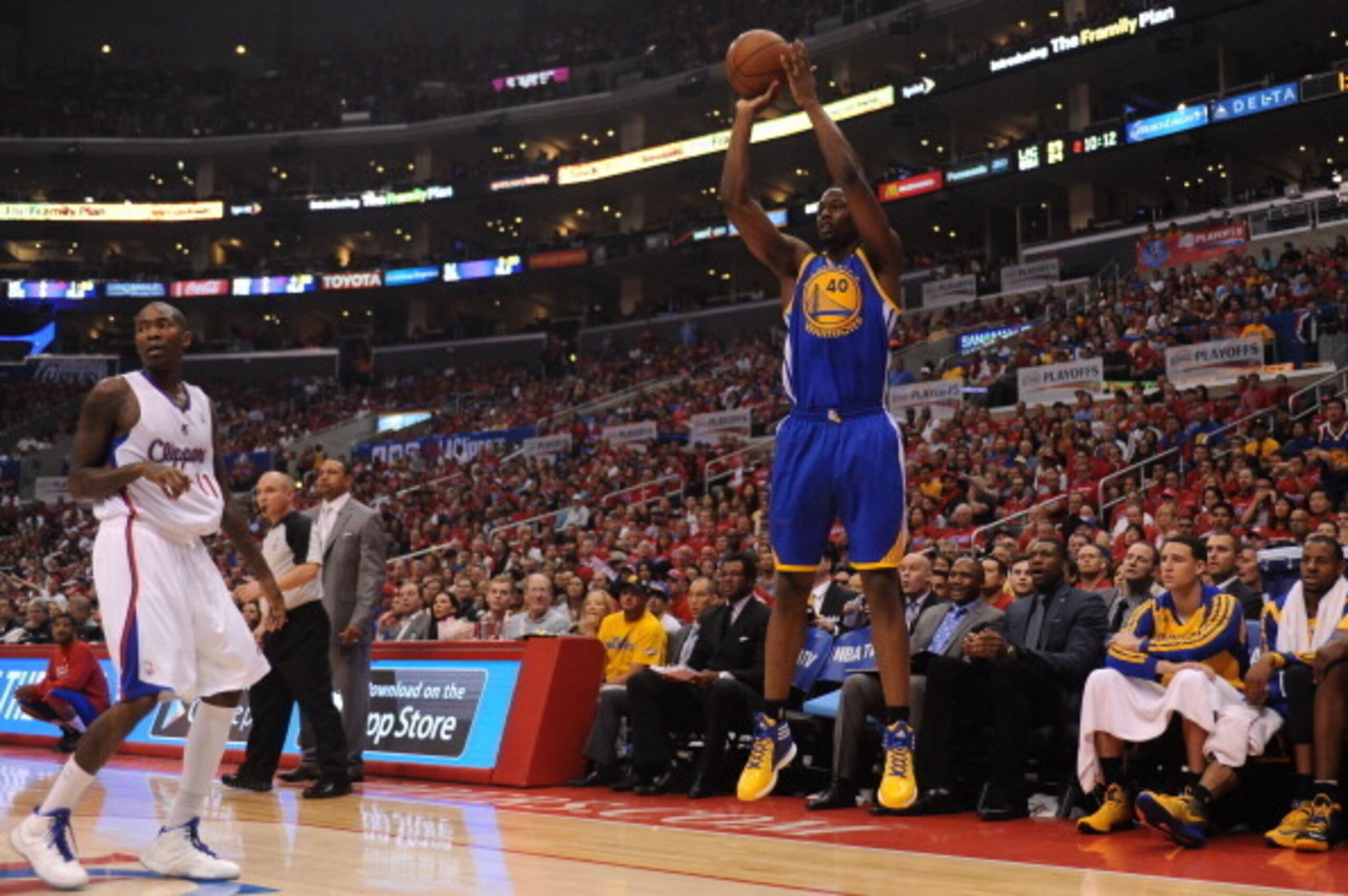 The Warriors are hoping to have Harrison Barnes back in playoff form.