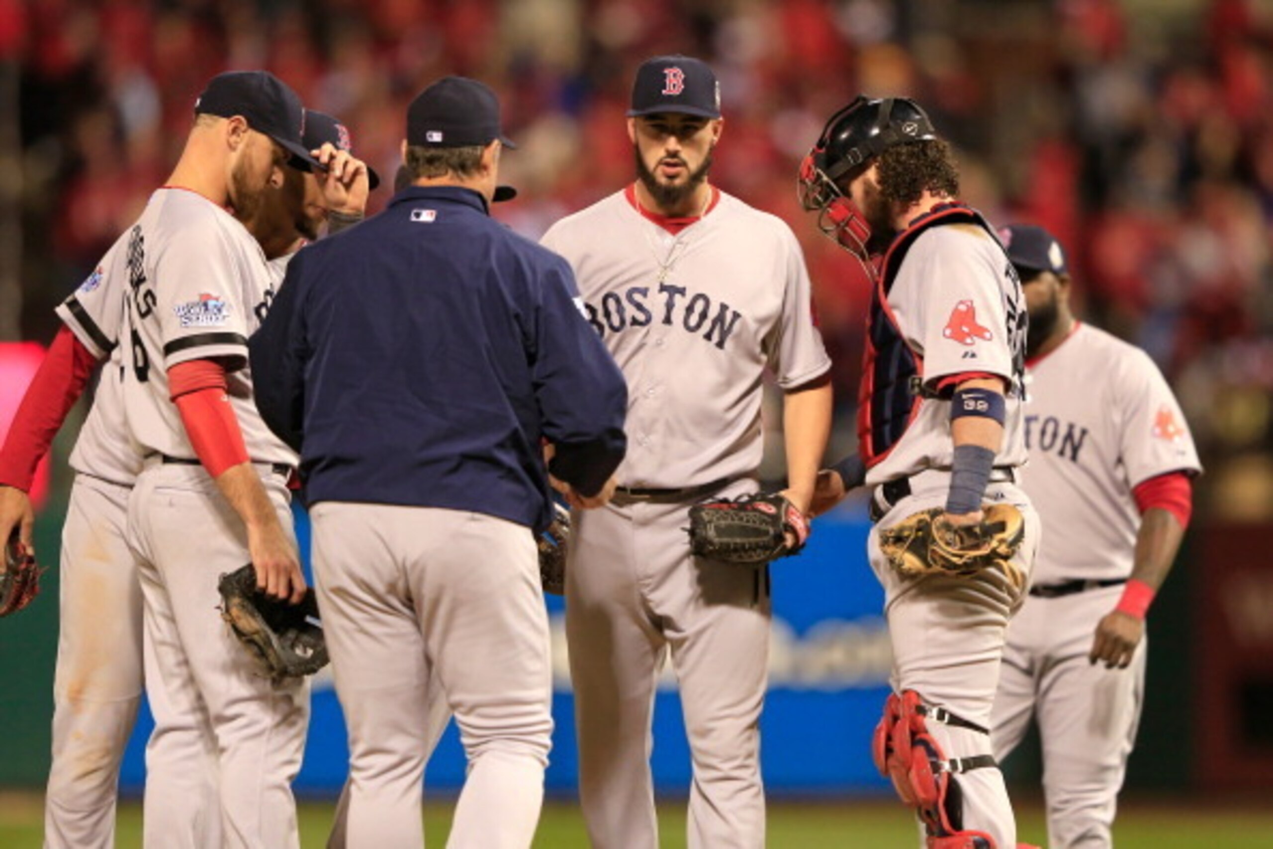 Workman was a valuable member of the bullpen during the 2013 World Series.