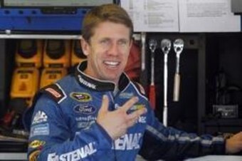 Carl Edwards is at the top of the class of Roush Fenway Racing at the moment.