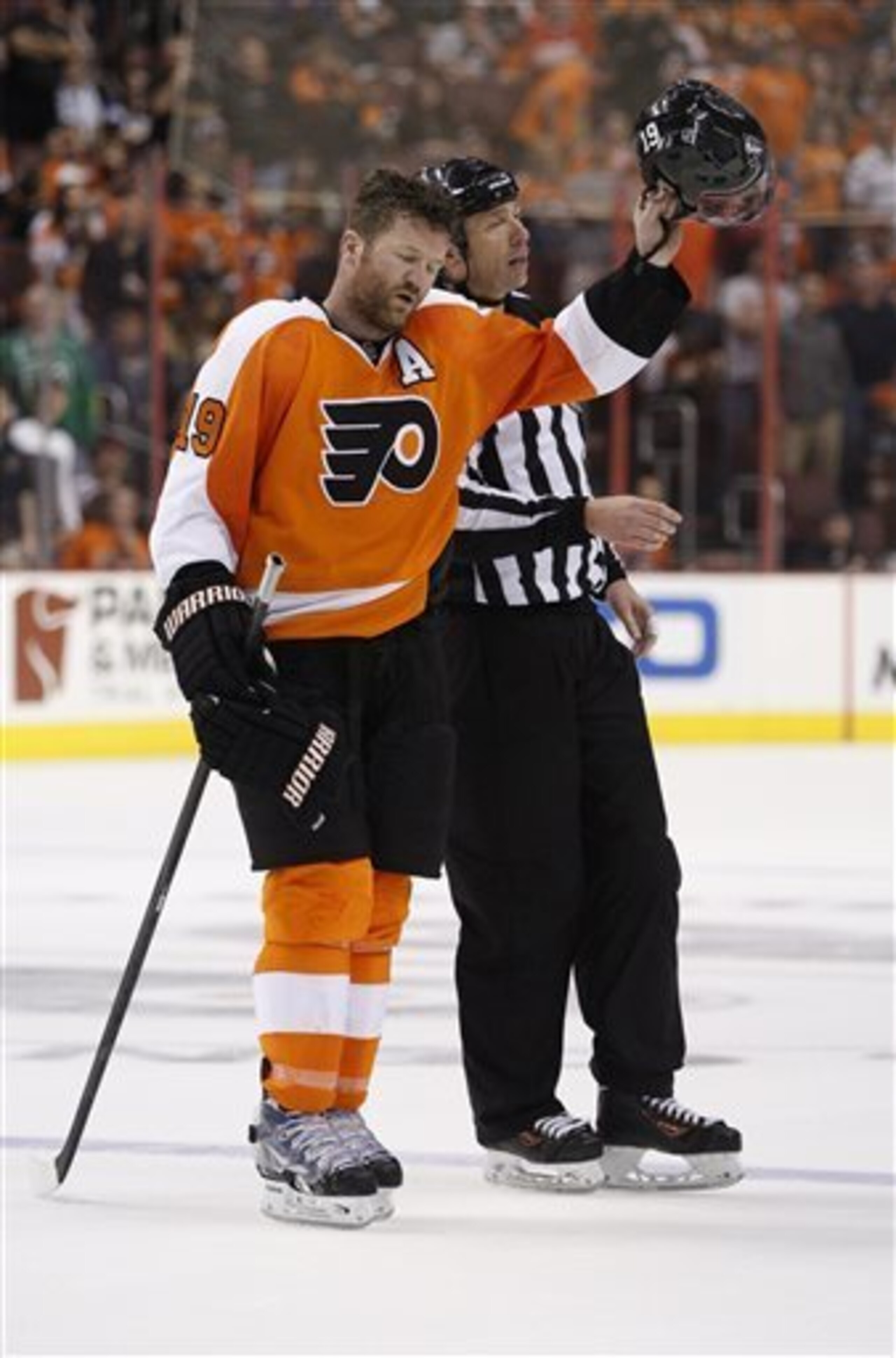 The Flyers are giving the Rangers too many power play chances.