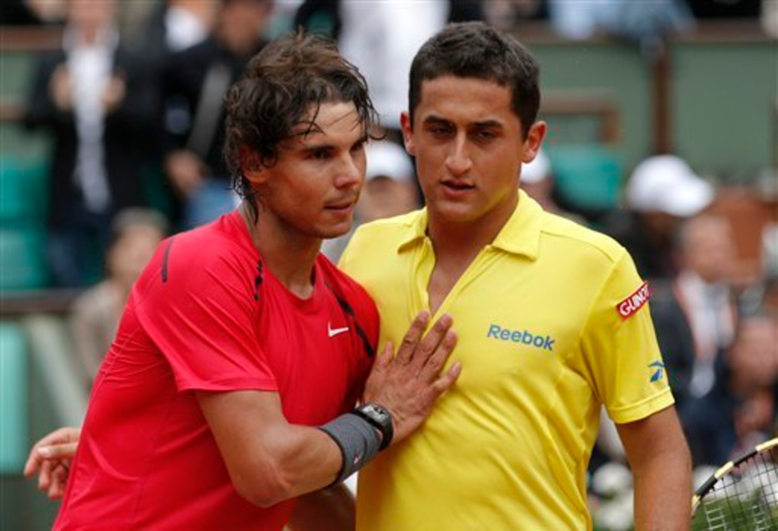 Nicolas Almagro and Rafael Nadal