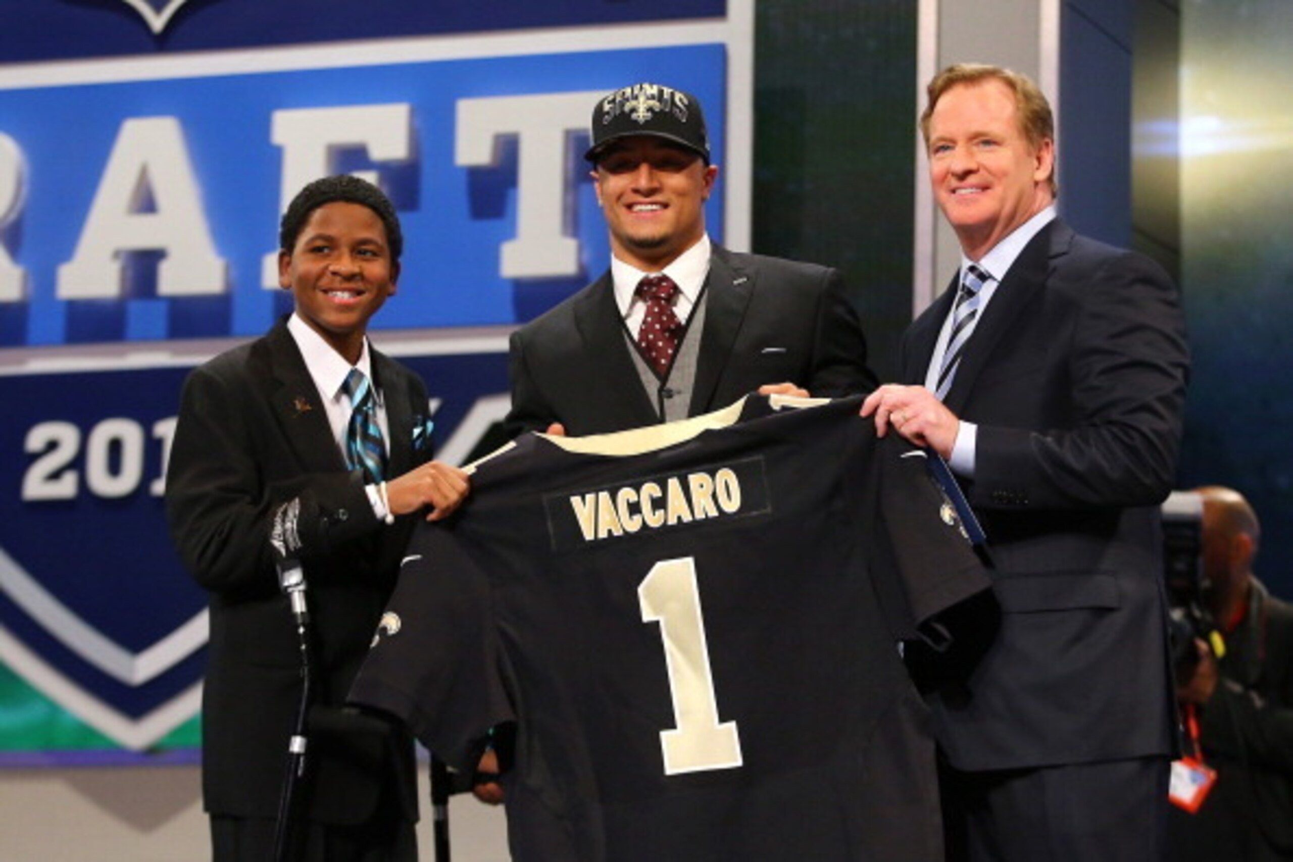 New Orleans selected safety Kenny Vaccaro in the first round a year ago.