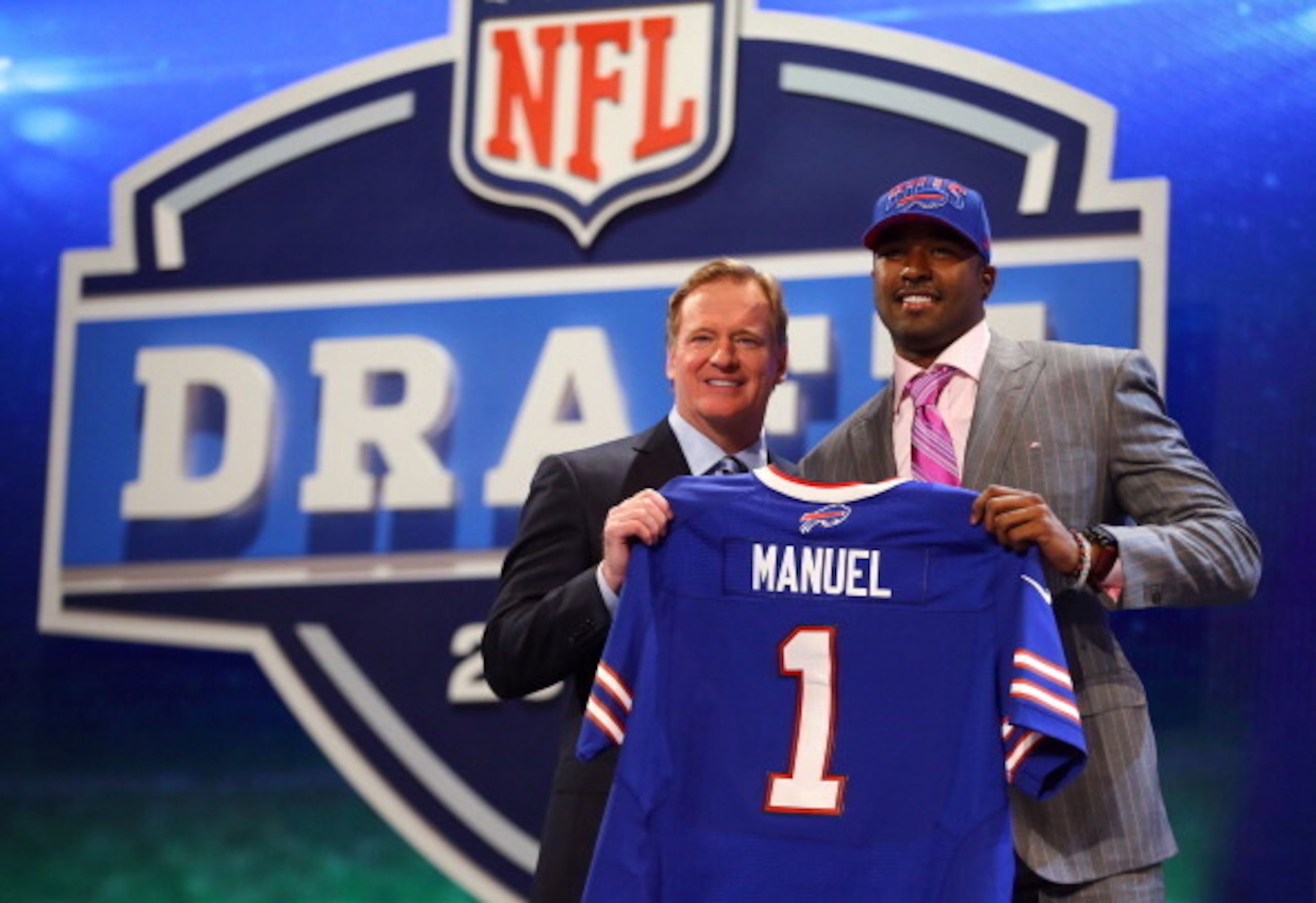 FSU QB EJ Manuel (right) was the Buffalo Bills' first-round draft pick in 2013.