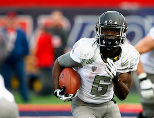 Oregon RB De'Anthony Thomas (above) could be a great fit in a small role.