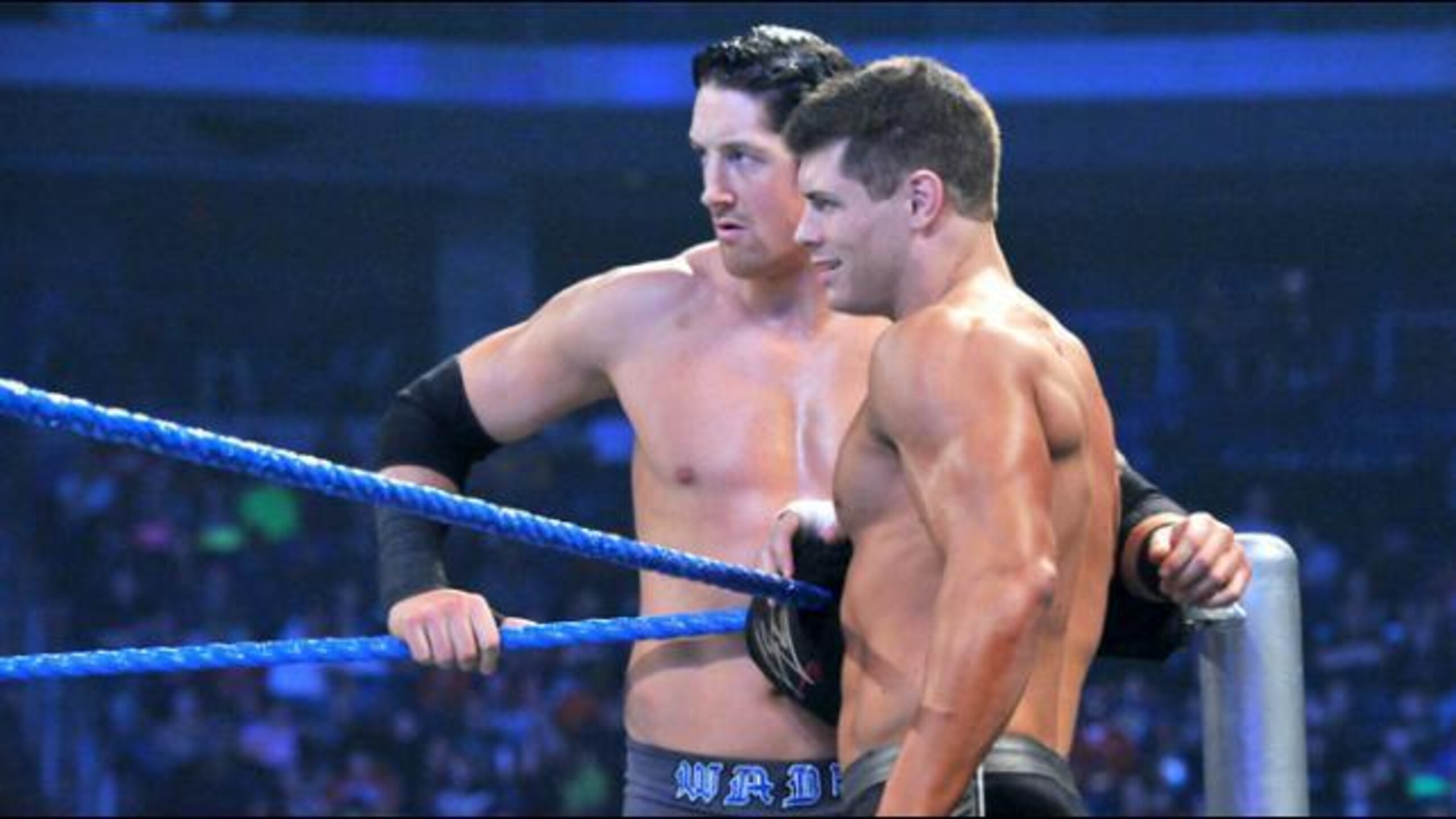 Team captains Bad News Barrett and Cody Rhodes