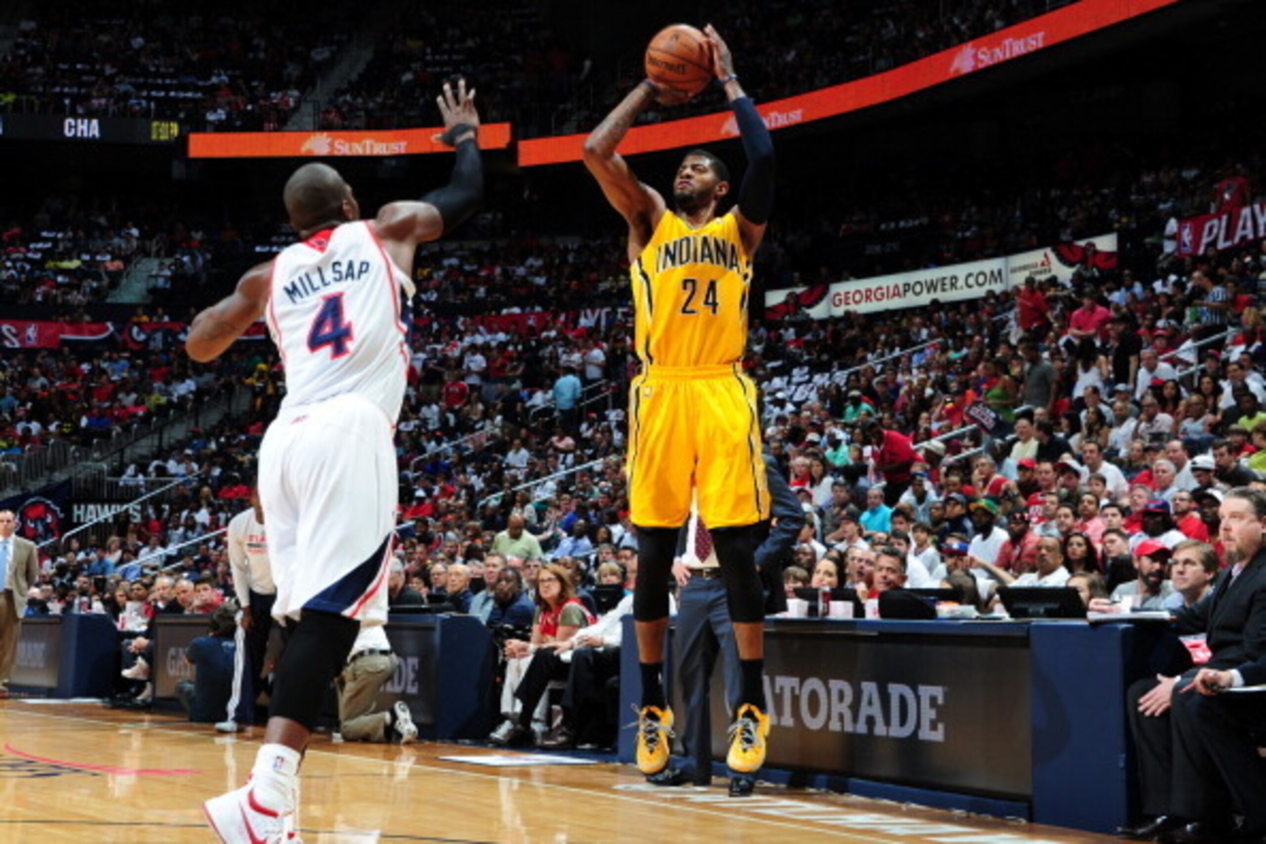 Paul George probably missed this shot.