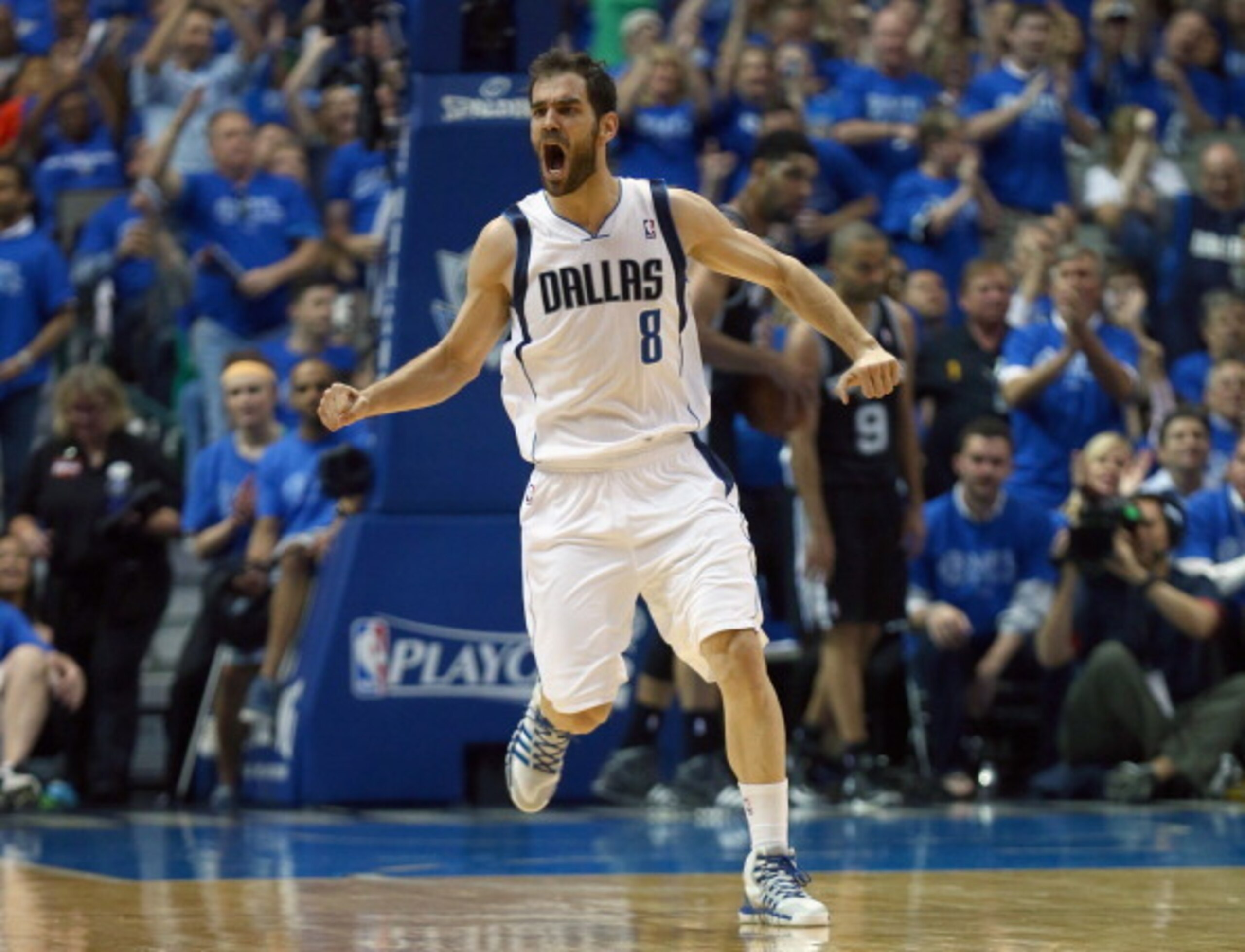 He'll stop celebrating when someone shares his defensive metrics with him.