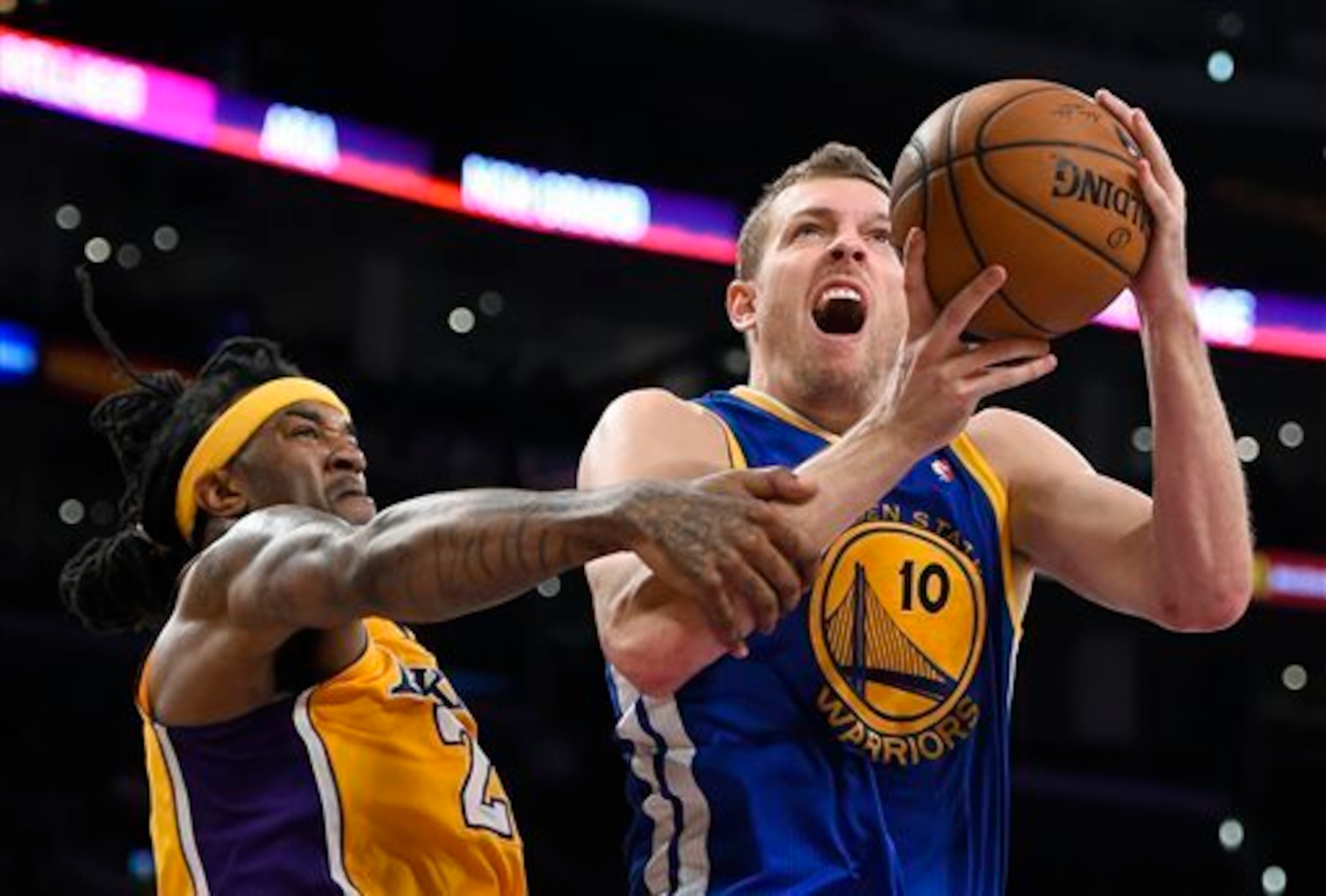 Jordan Hill was a bright spot on the defensive end, but the Lakers need much more.