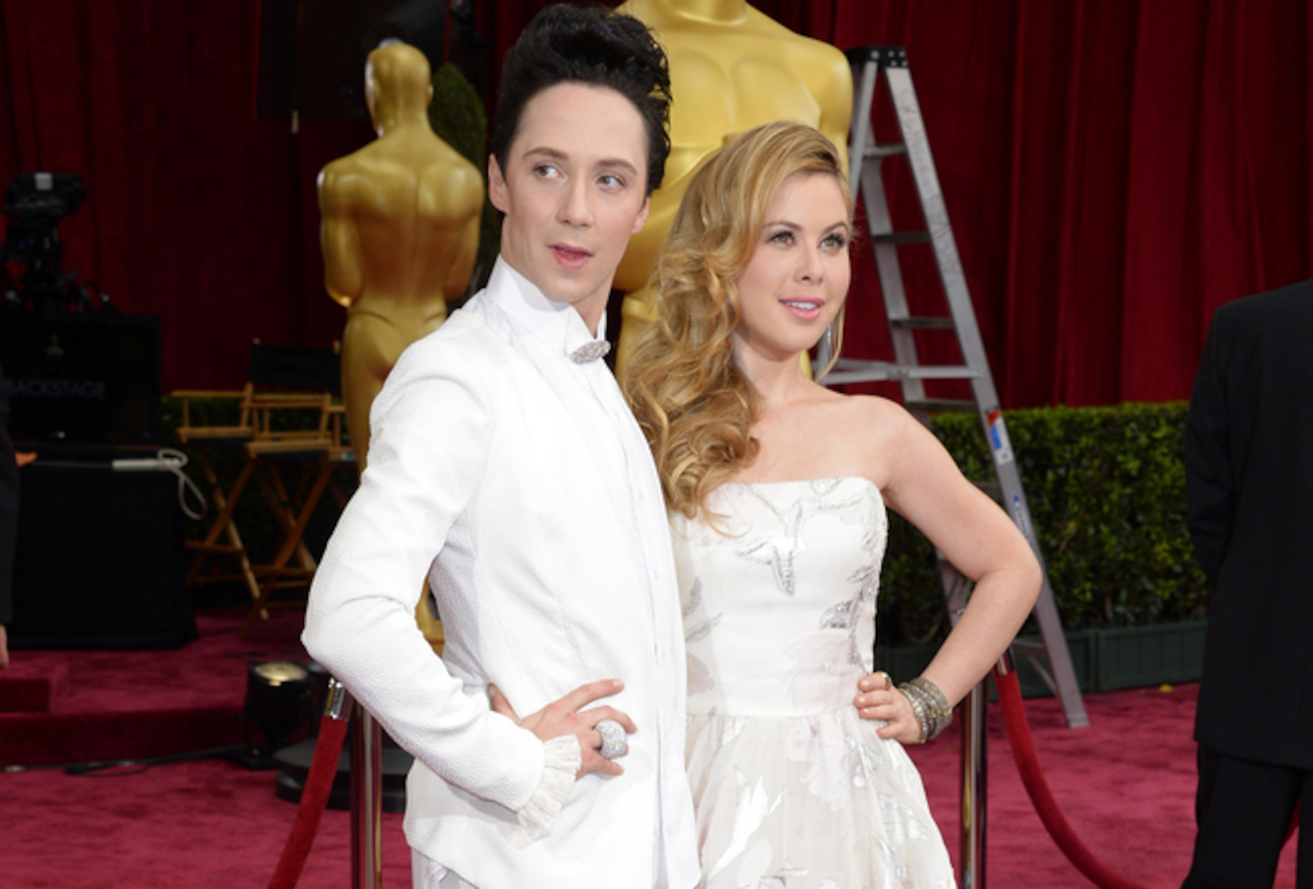 Johnny Weir and Tara Lapinsky are going to rock the Derby broadcast.