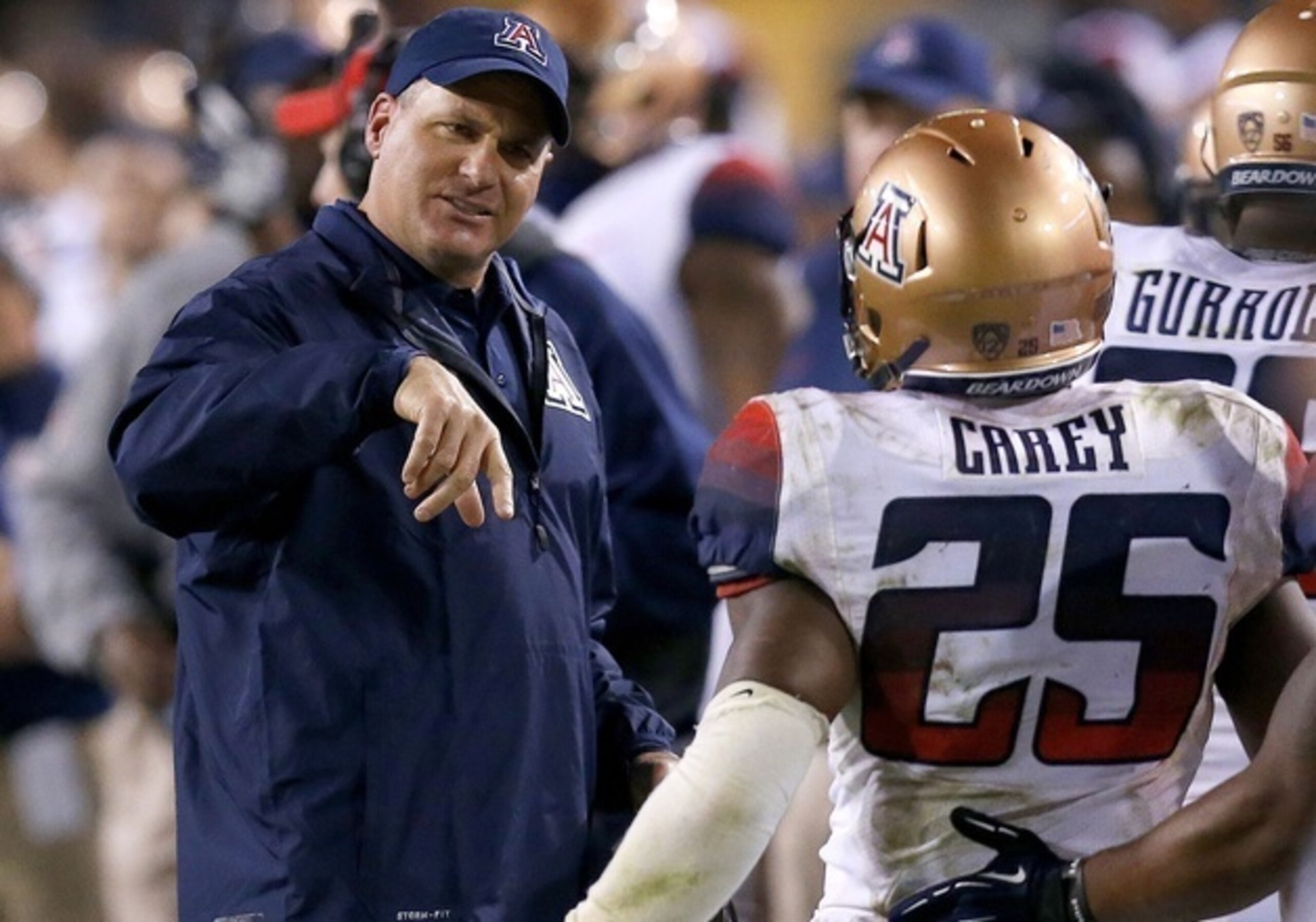 Rich Rodriguez no longer has RB Ka'Deem Carey to rely on.
