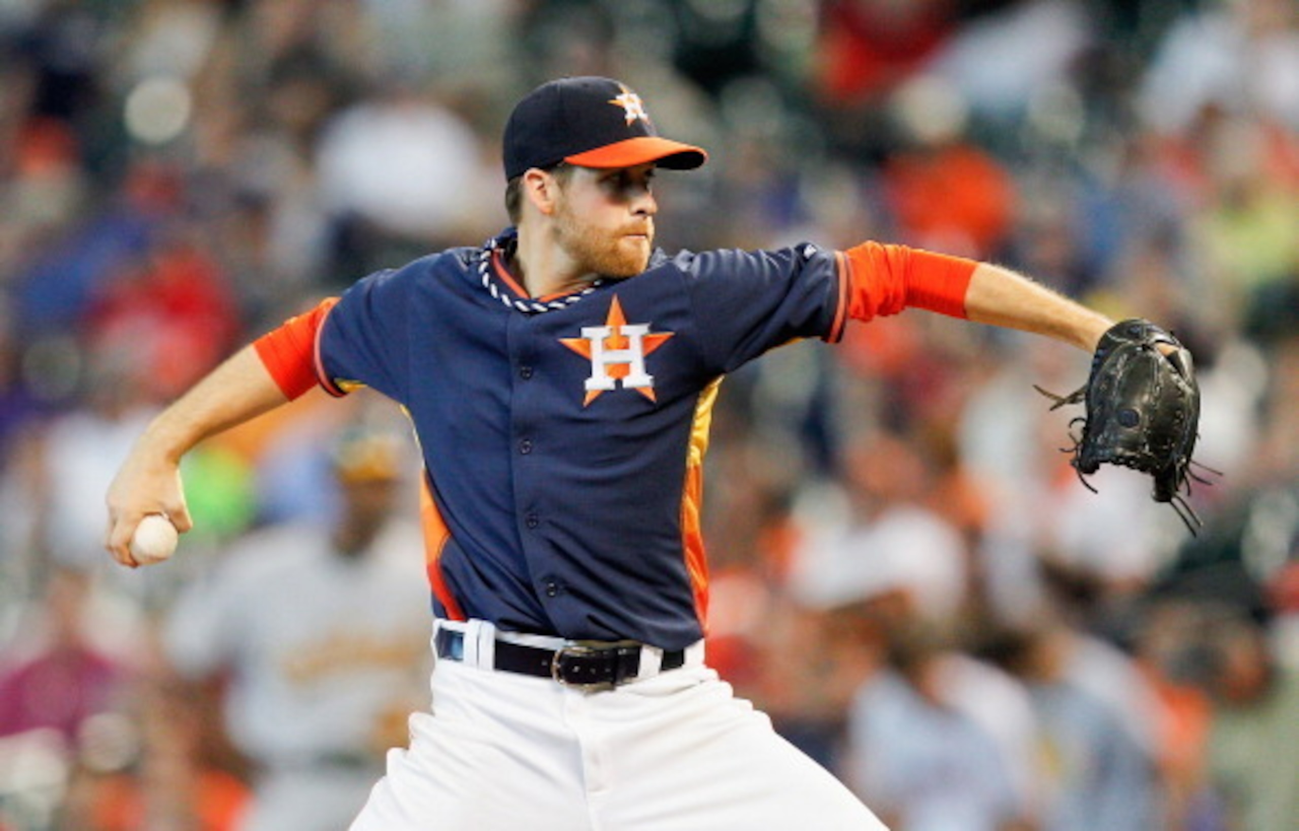 Collin McHugh has emerged from nowhere to give the Houston Astros two sensational starts. Collin McHugh has emerged from nowhere to give the Houston Astros two sensational starts.