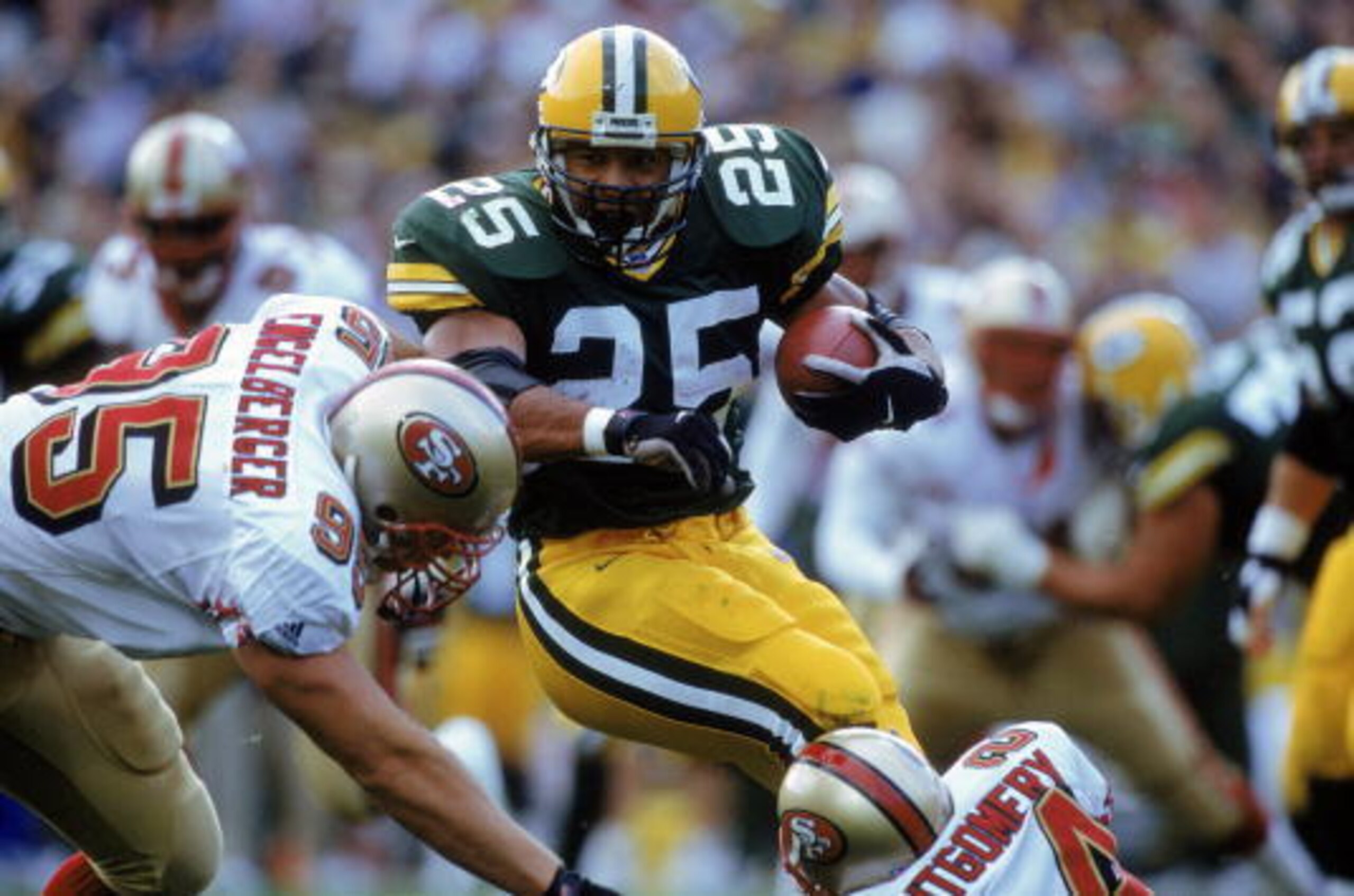 Dorsey Levens was a key contributor to the Packers offense.