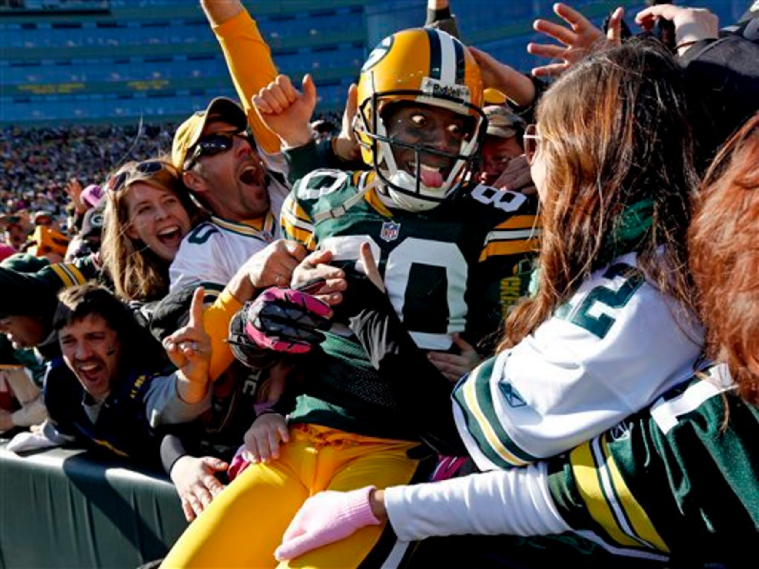 Donald Driver is the Packers all-time leading receiver.