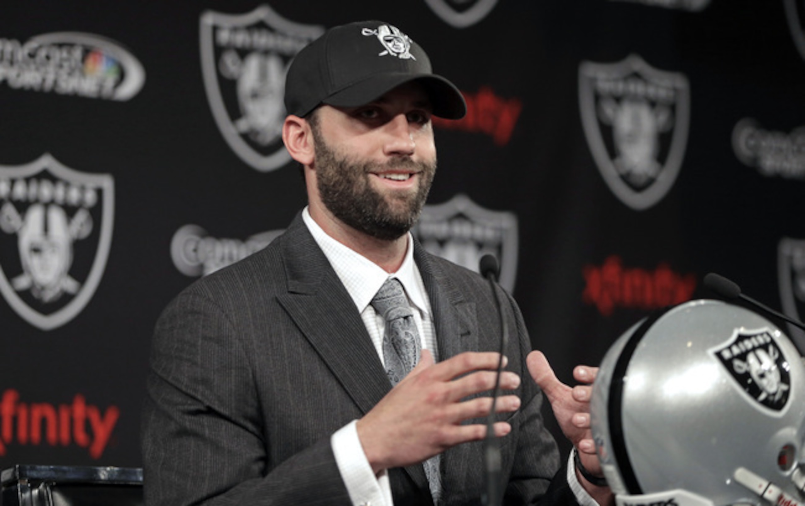 The Raiders traded a Day 3 pick for quarterback Matt Schaub.