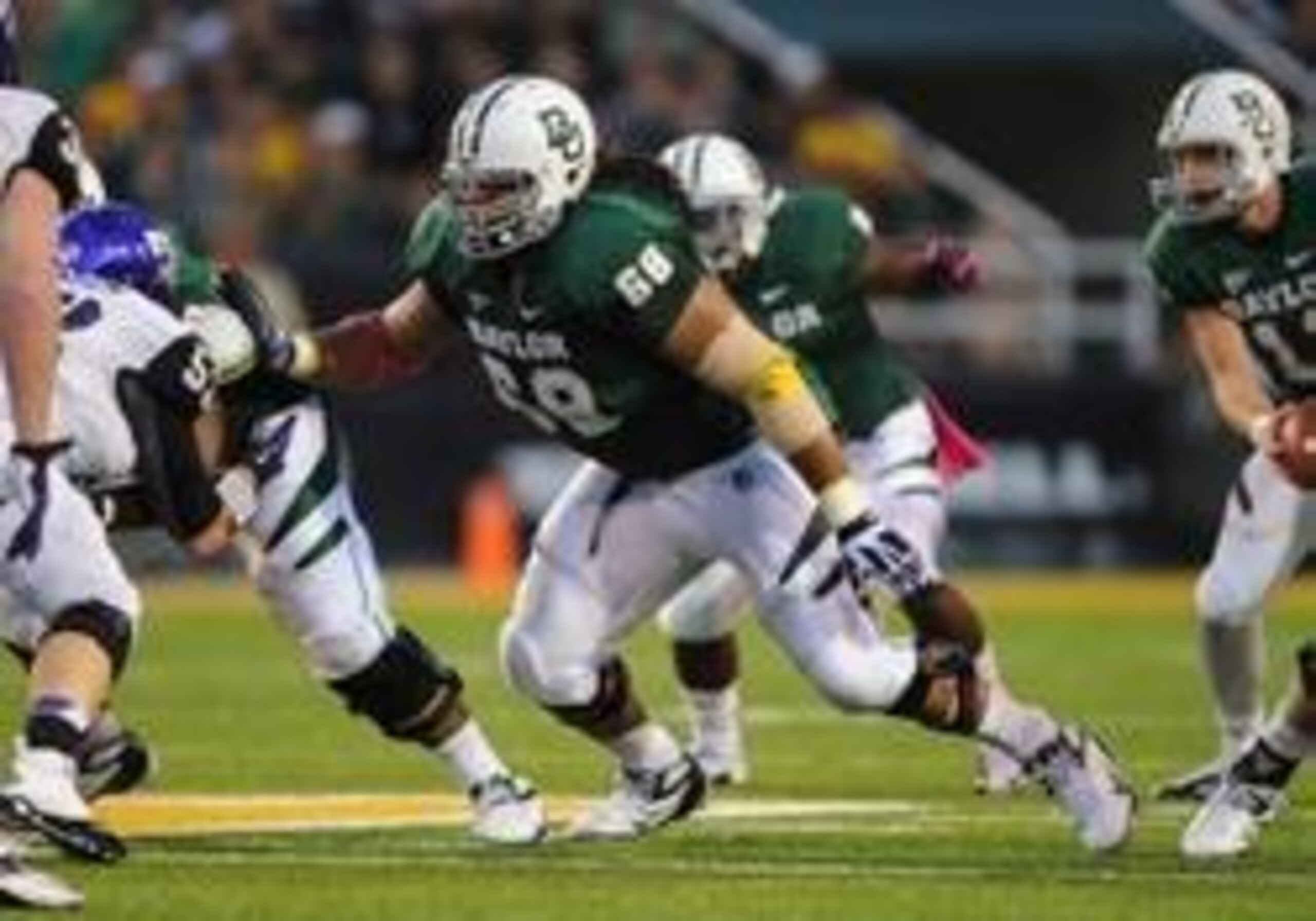 Cyril Richardson is a huge man that could give Oakland's line even more size.