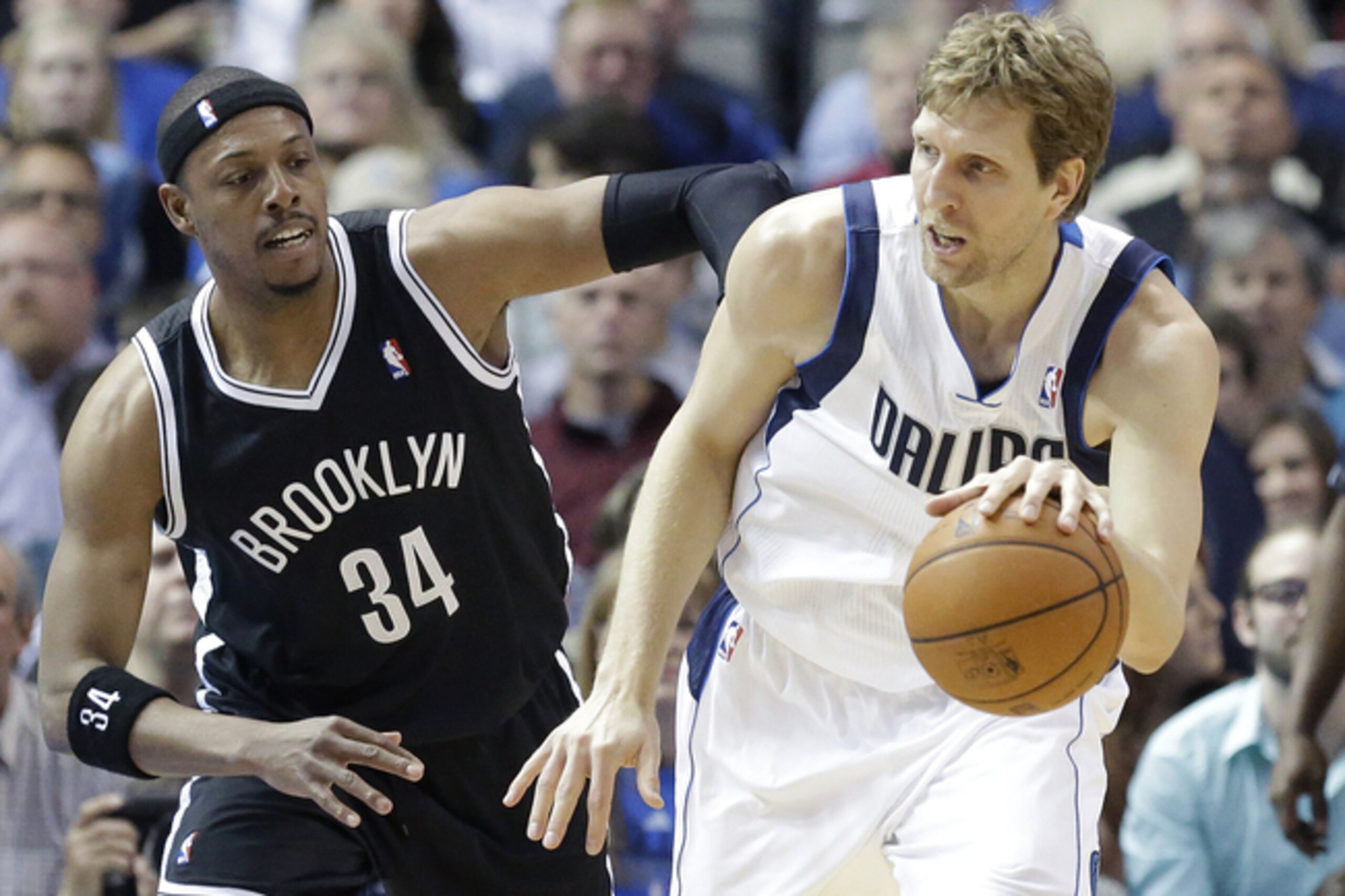Paul Pierce and Dirk Nowitzki each rank high on the list.