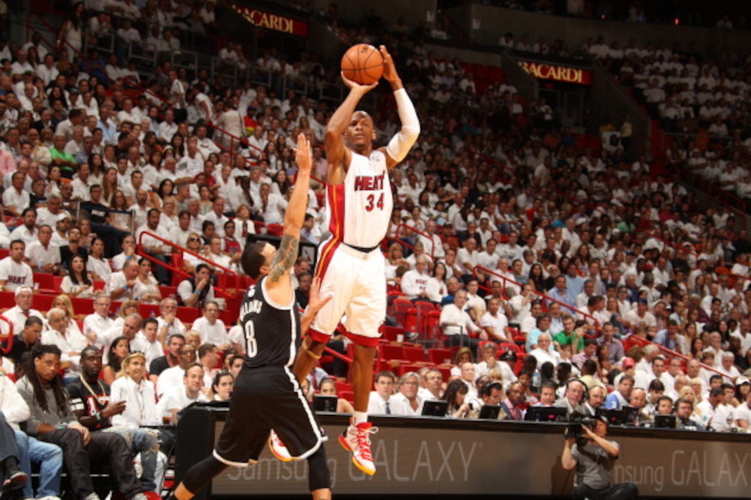 The quality of Ray Allen's draft class keeps him out of the top 10.