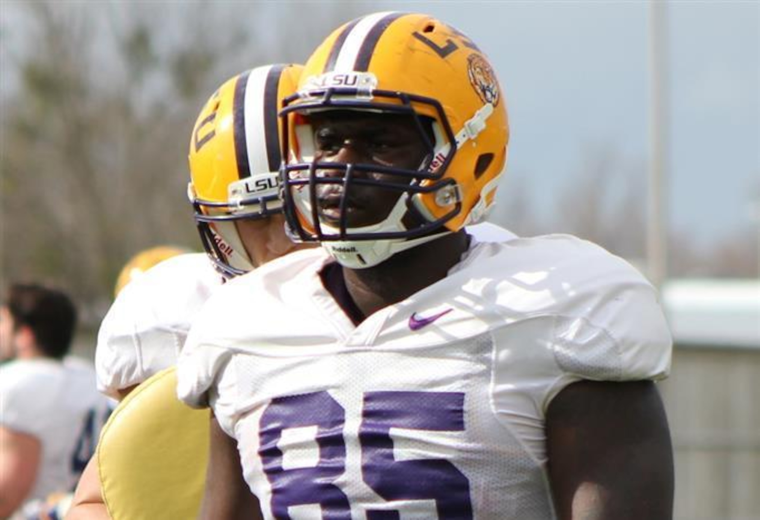 LSU tight end Dillon Gordon