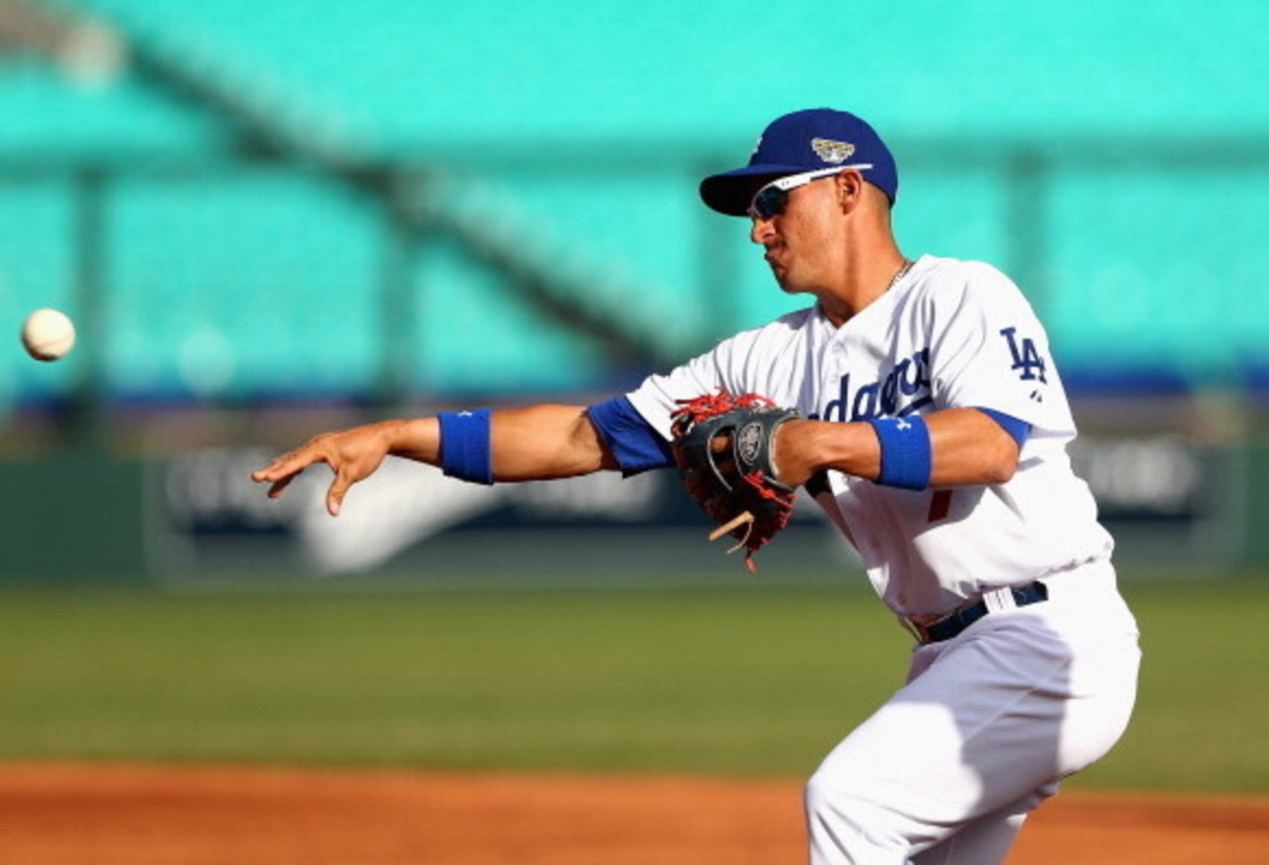 The Dodgers need Guerrero's glove to catch up to his bat. The Dodgers need Guerrero's glove to catch up to his bat.