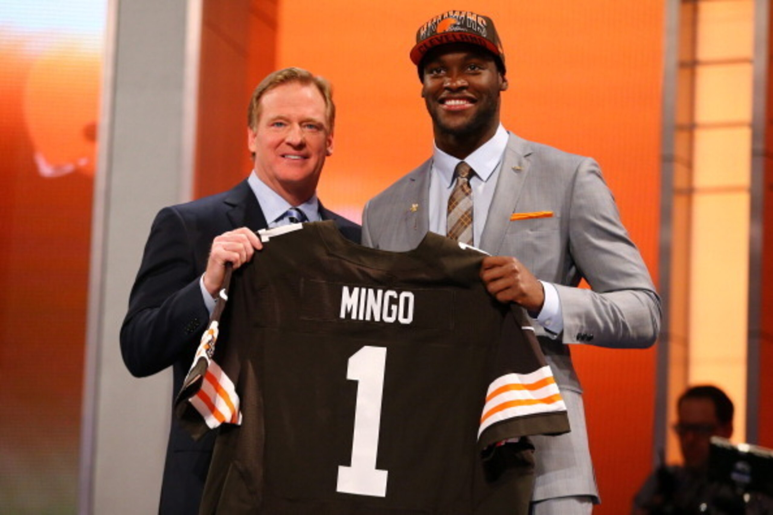 Last year, the Browns took Barkevious Mingo with their first-round selection.