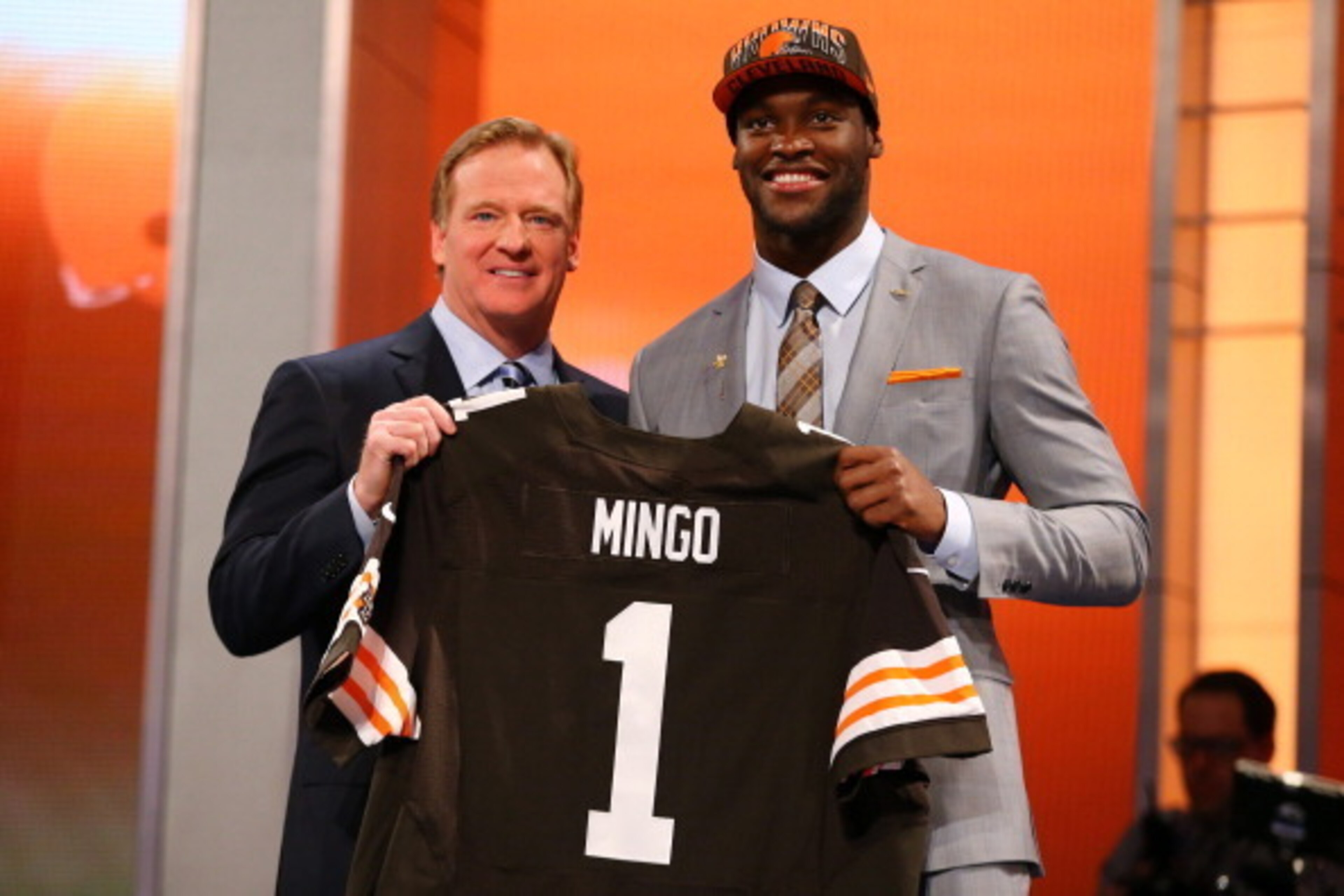 Last year, the Browns took Barkevious Mingo with their first-round selection.