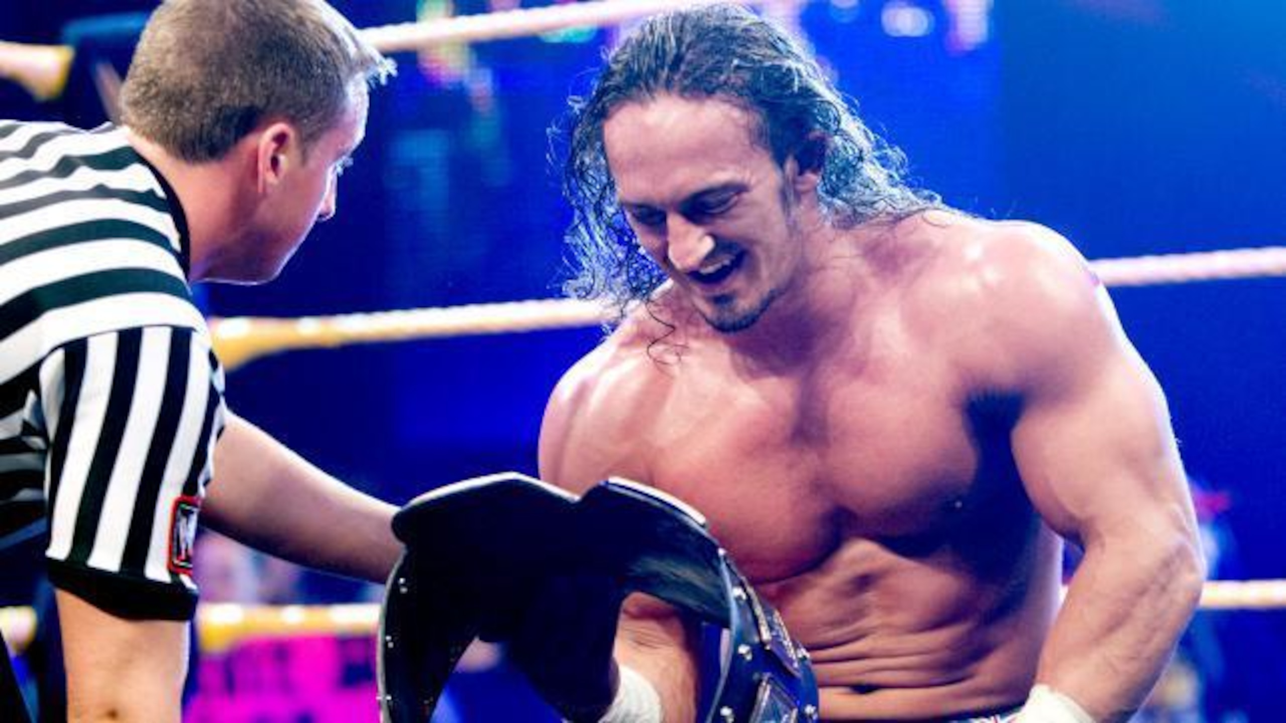 Adrian Neville is from Newcastle, England.