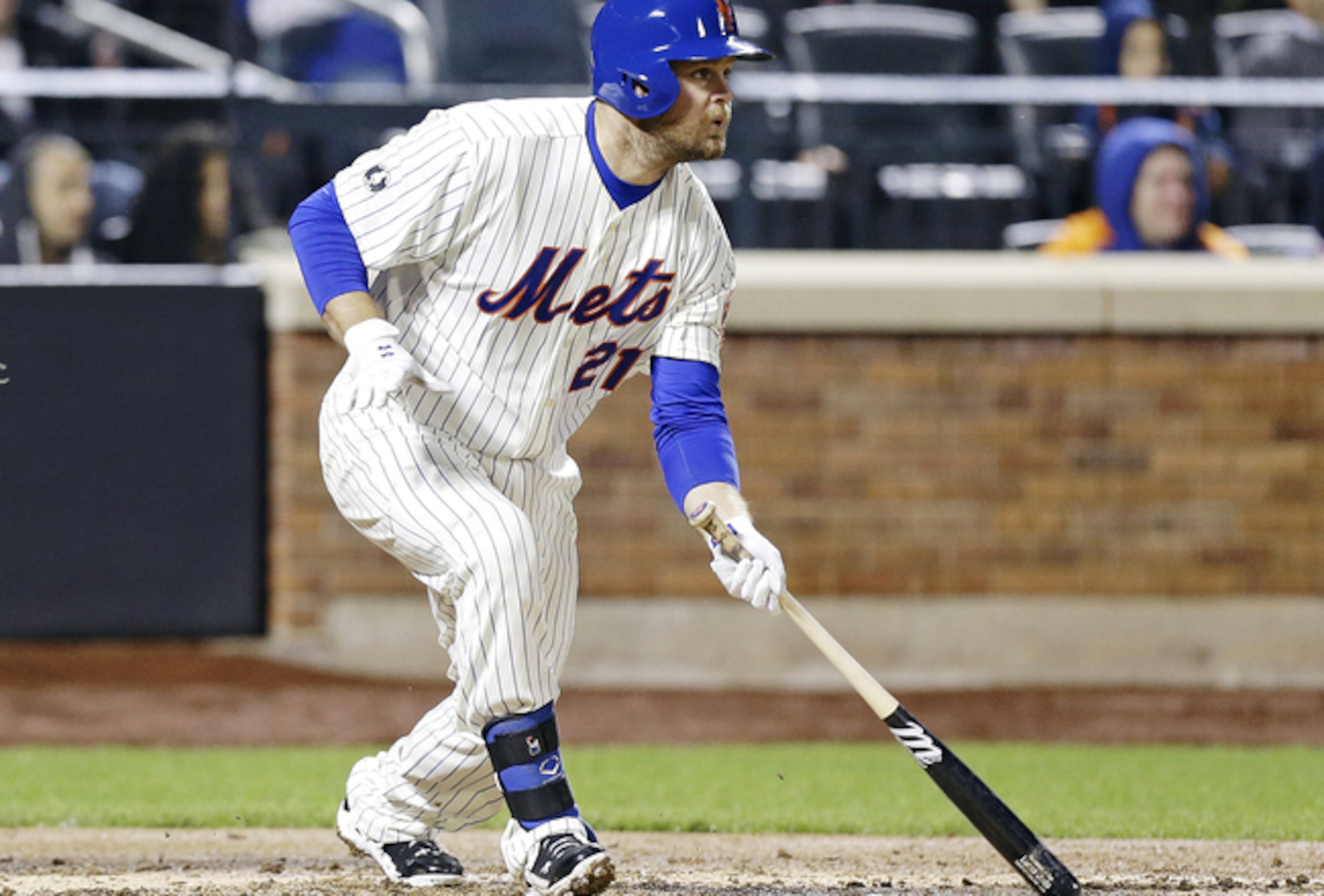 Lucas Duda has been the Mets' most consistent power threat in 2014.