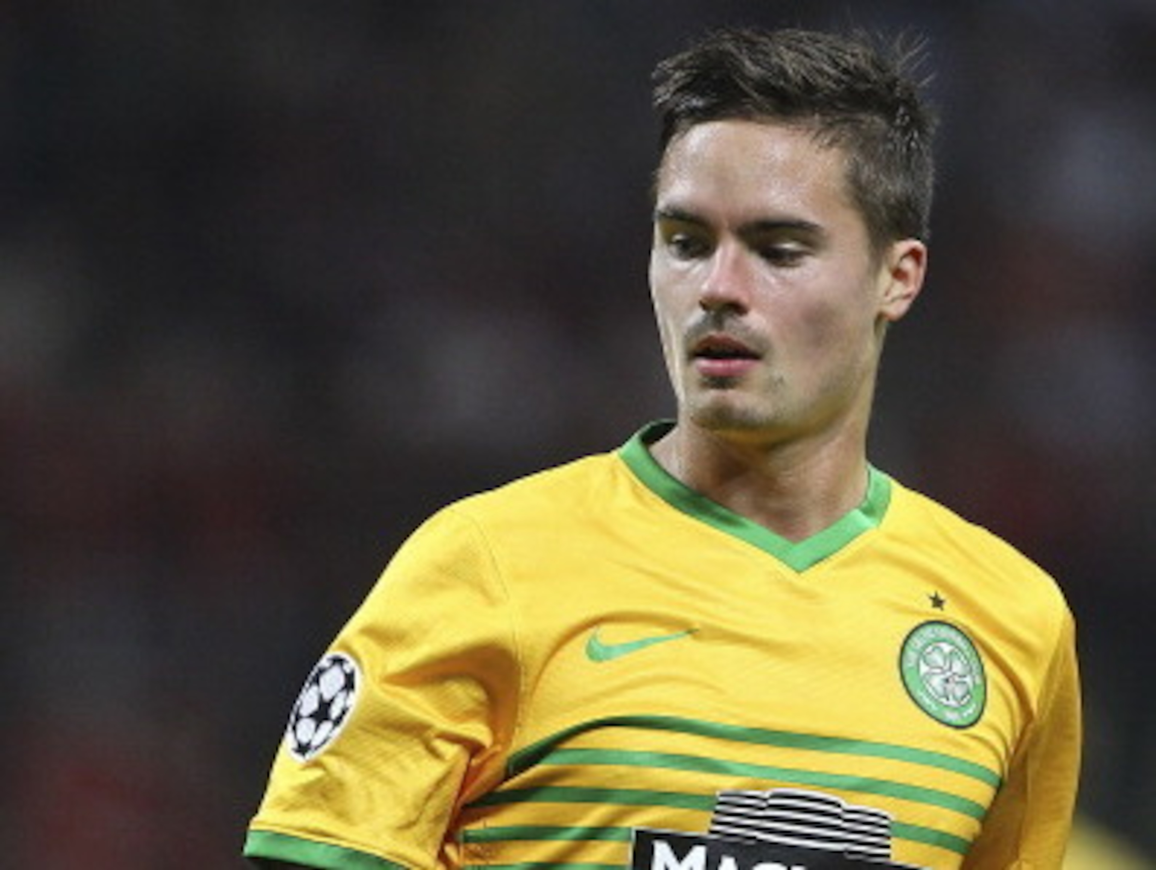 Celtic's Mikael Lustig, No. 205 Celtic's Mikael Lustig, No. 205