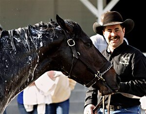 Ride On Curlin is a nasty horse with attitude.
