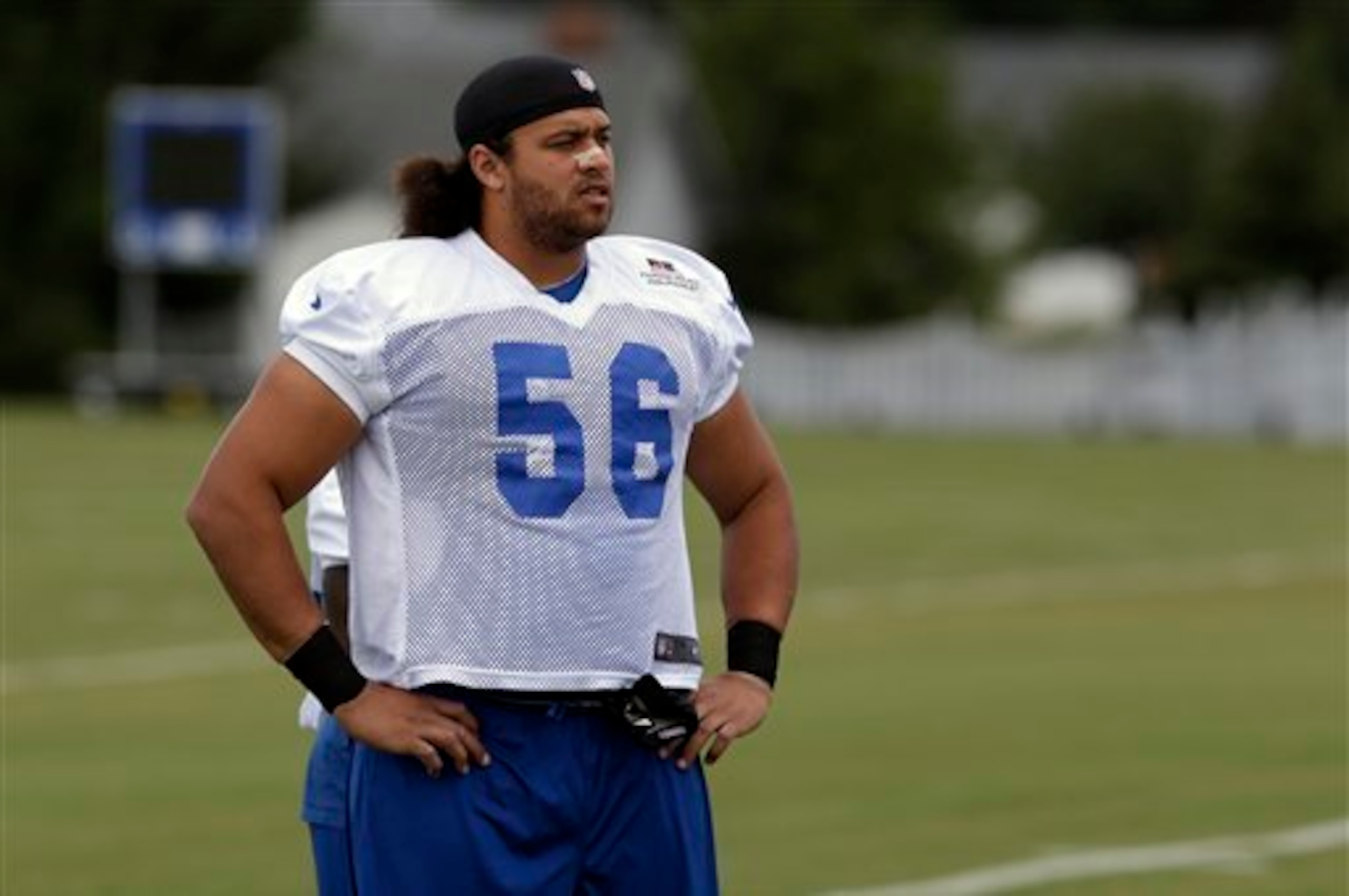 The Colts could be forced to turn to unproven Khaled Holmes at center.