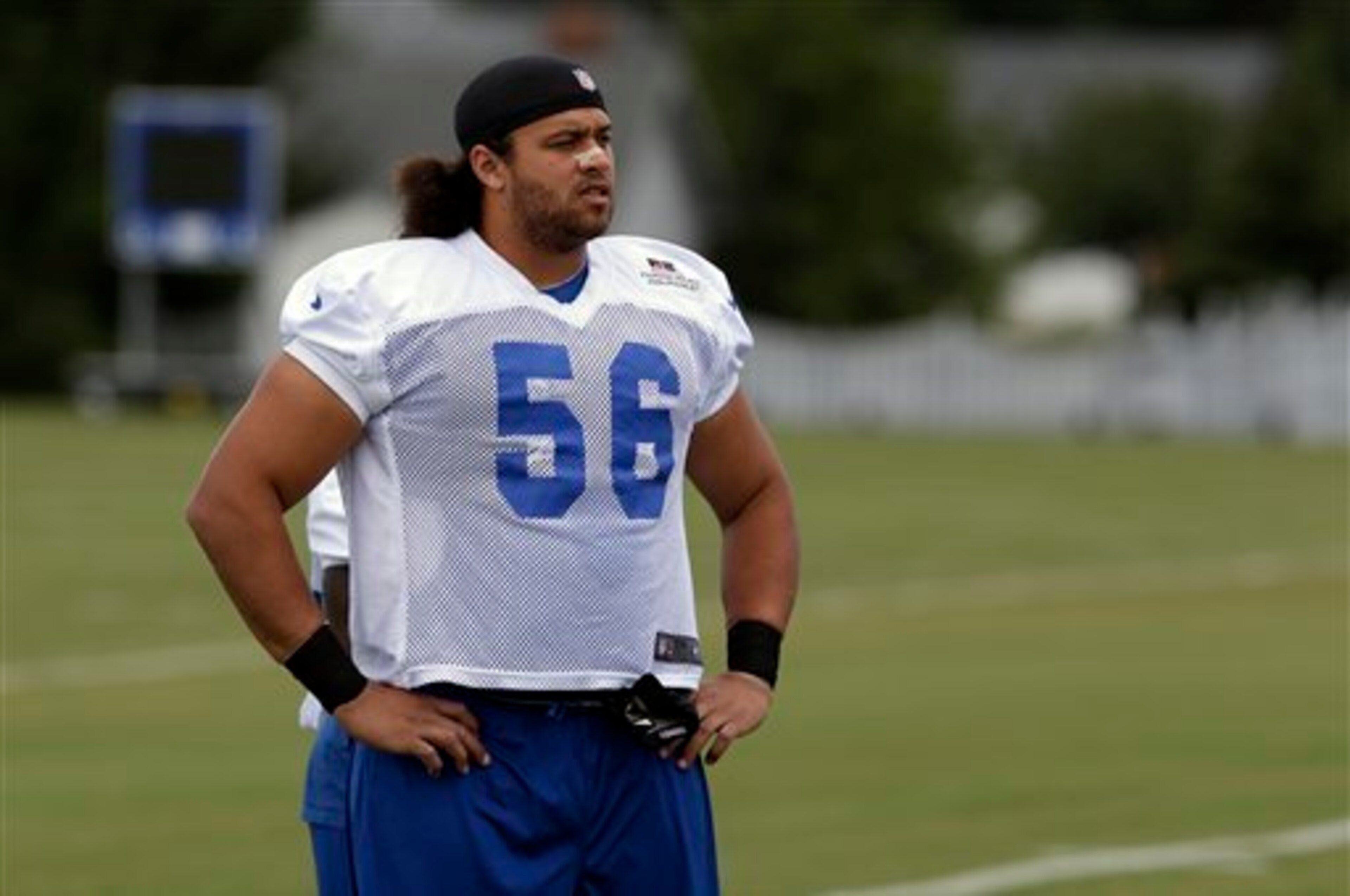 The Colts could be forced to turn to unproven Khaled Holmes at center.