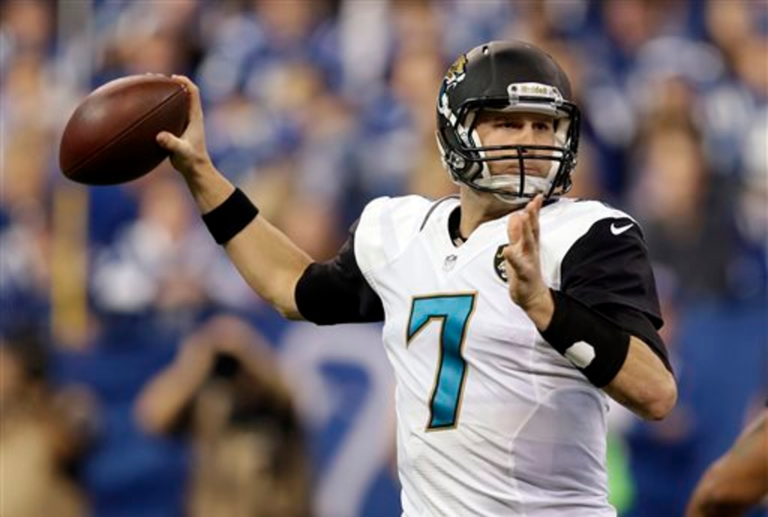 If the Jaguars are going to rise up the NFL's ranks, it's not likely to be with Chad Henne at quarterback.