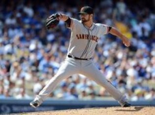 David Huff was pitching well when he was injured legging out an infield hit.