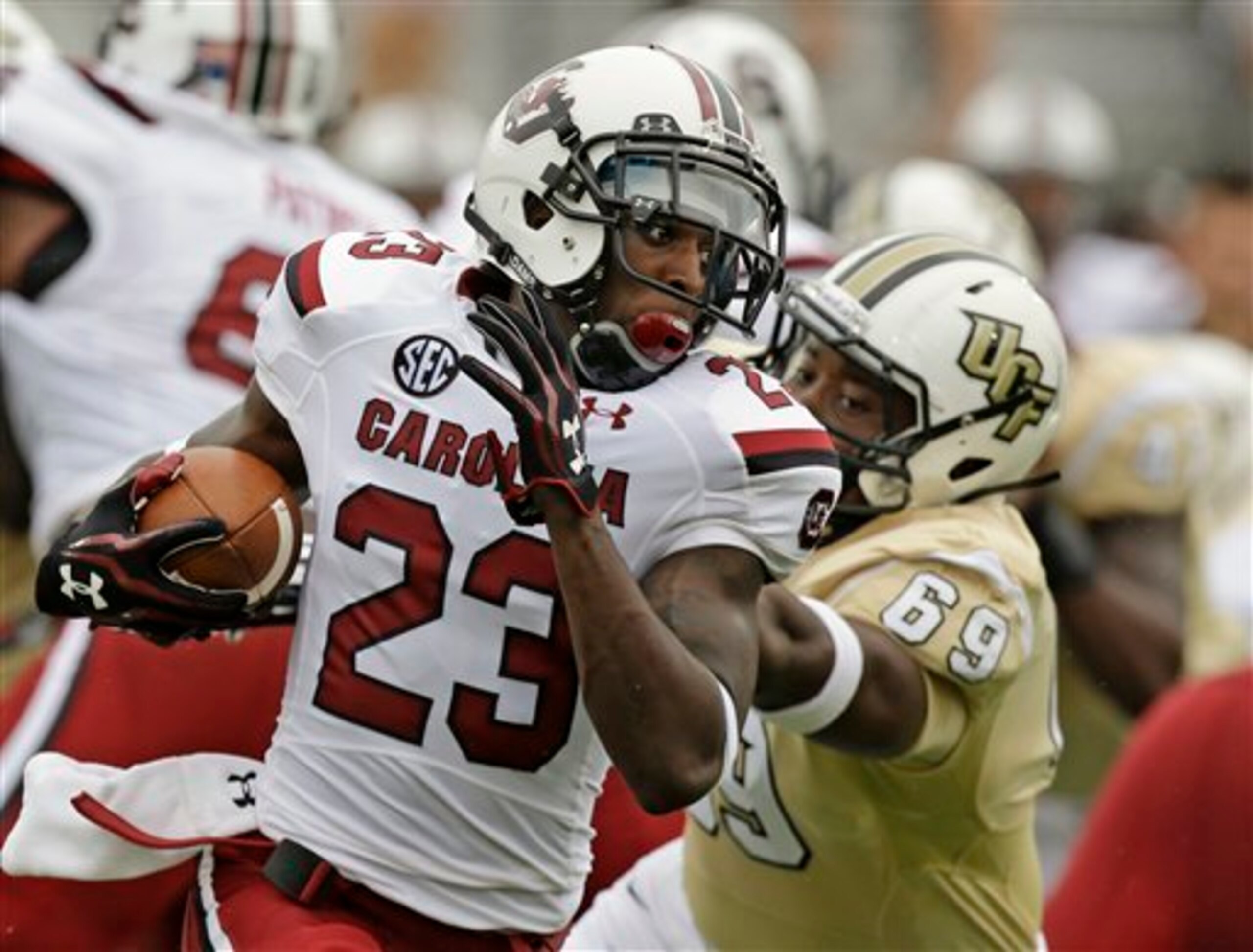 Ellington enjoyed a fine career at South Carolina.