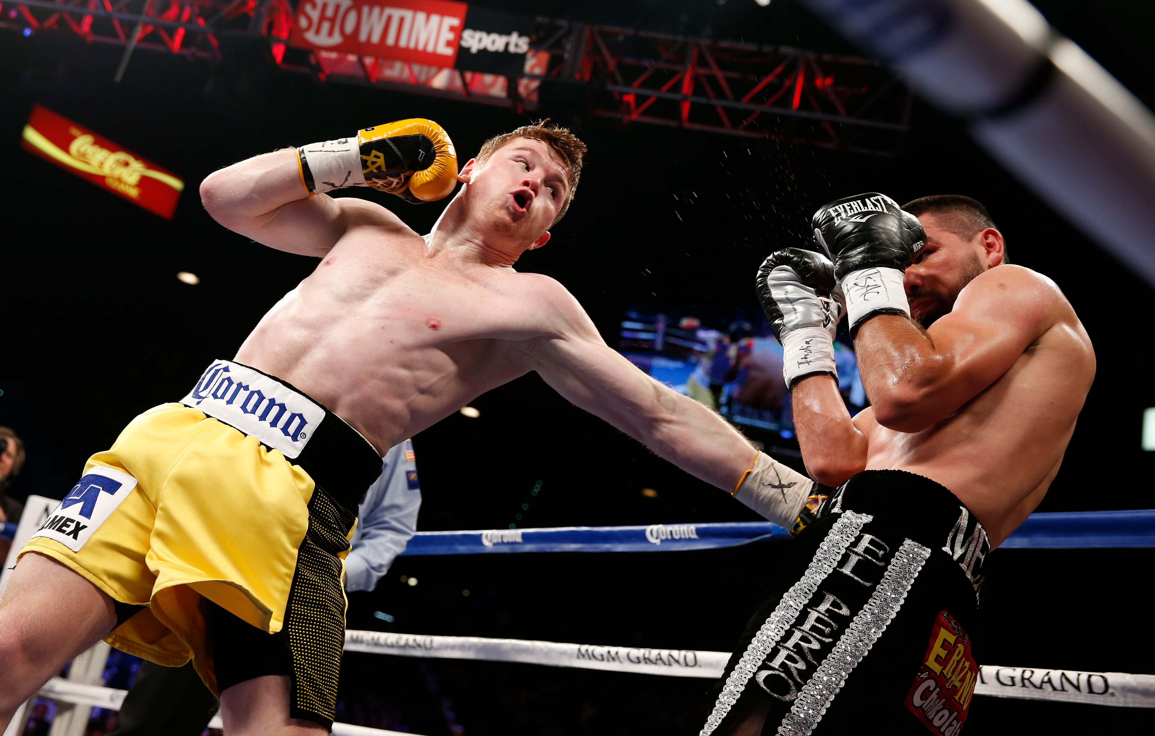 Alvarez is a good puncher.