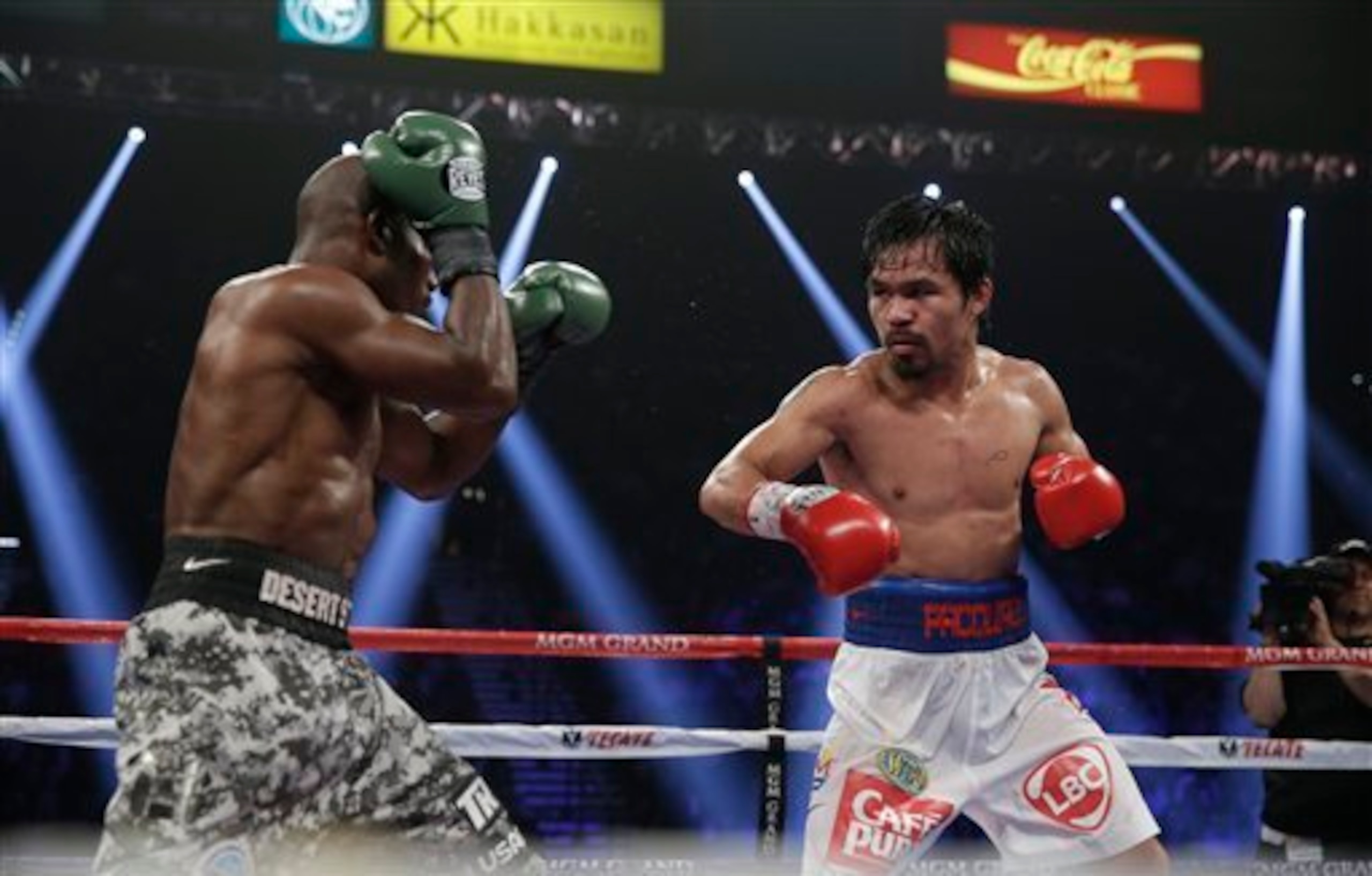 Pacquiao boxed well against Bradley. Pacquiao boxed well against Bradley.