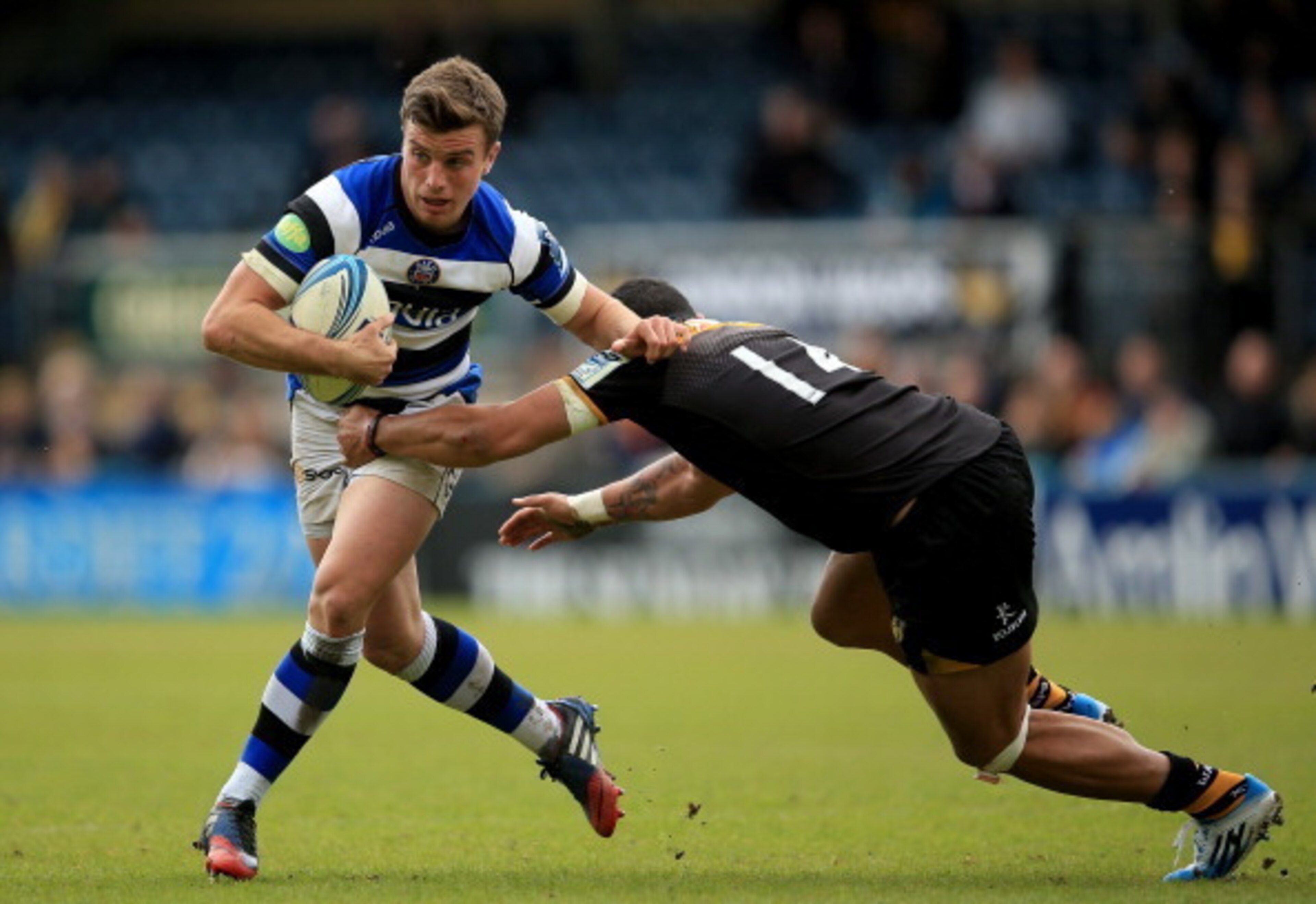 The young George Ford will come up against one of the league's best fly-halves in Nick Evans