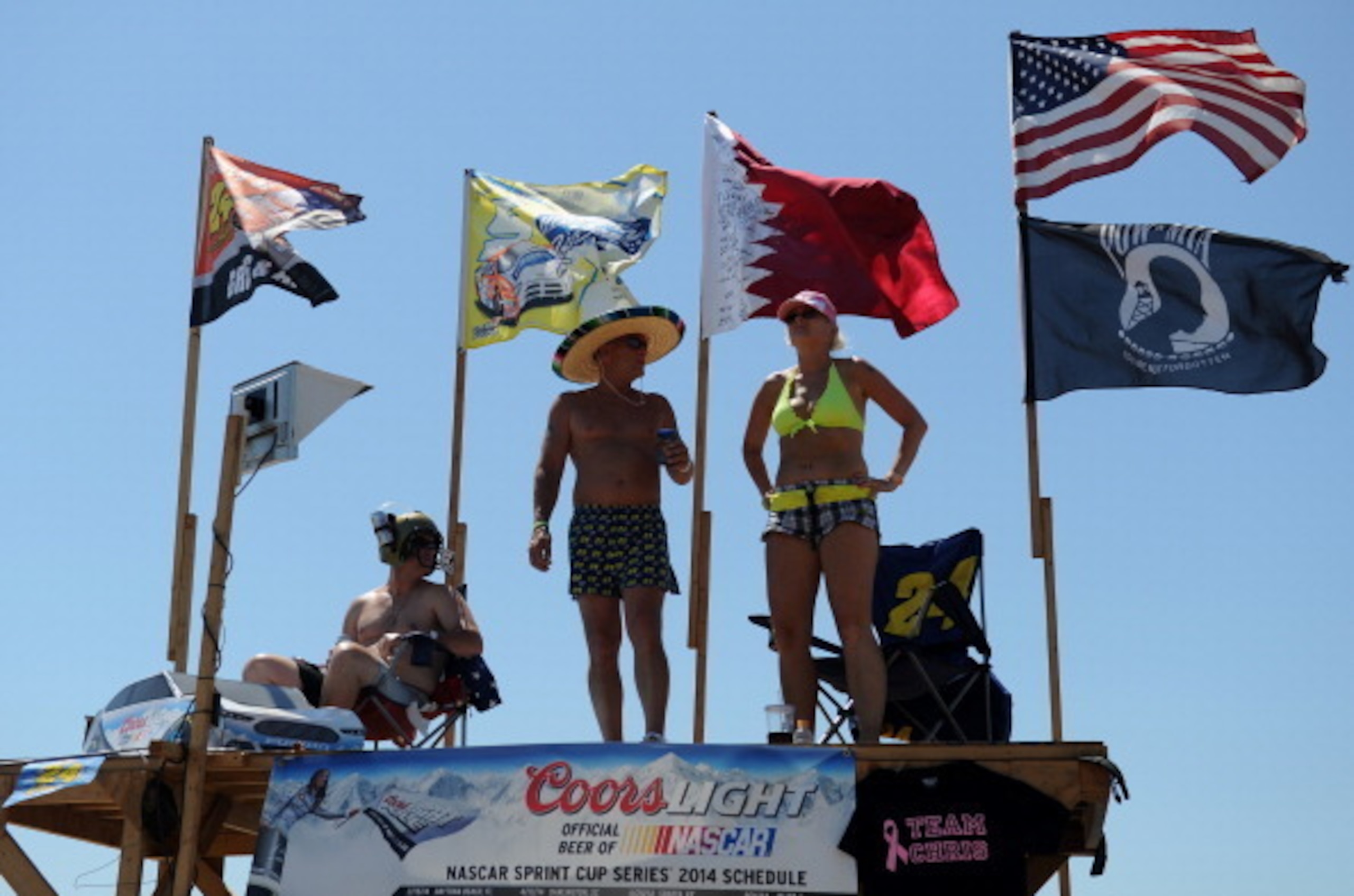 Talladega Infield Race Fans 2014