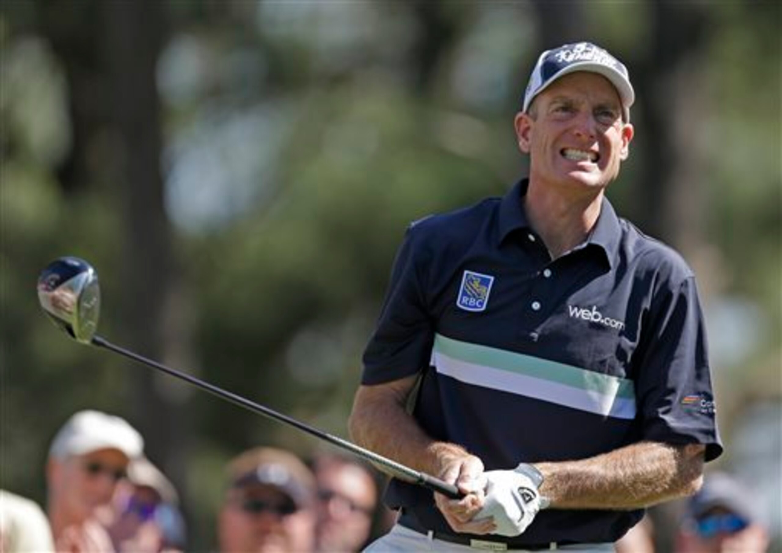 Jim Furyk finished runner-up at the Wells Fargo Championship.